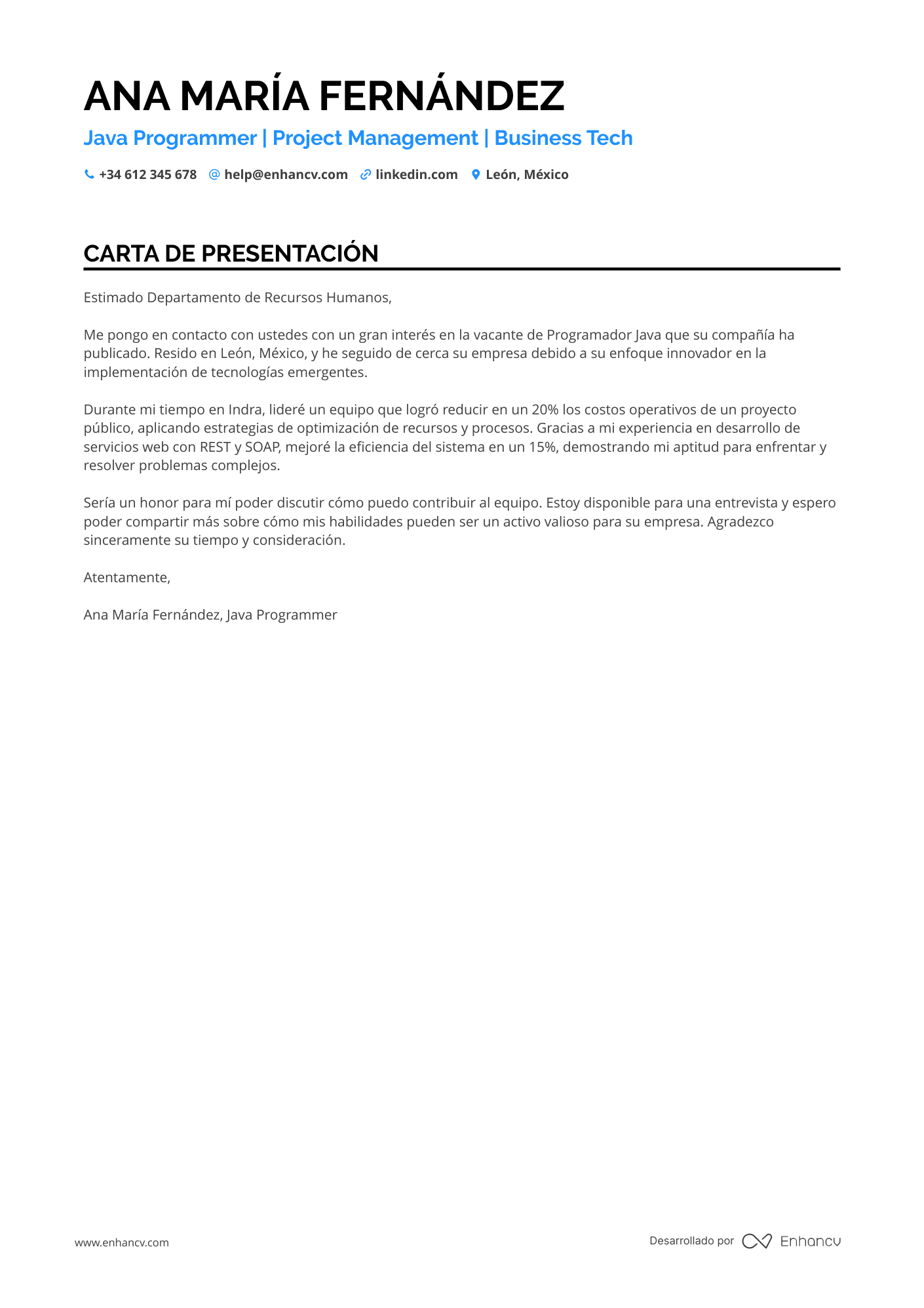 Programador Senior