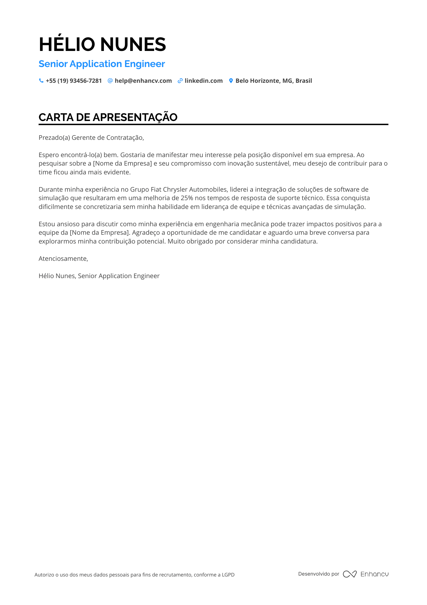Engenheiro Mecânico de Veículos