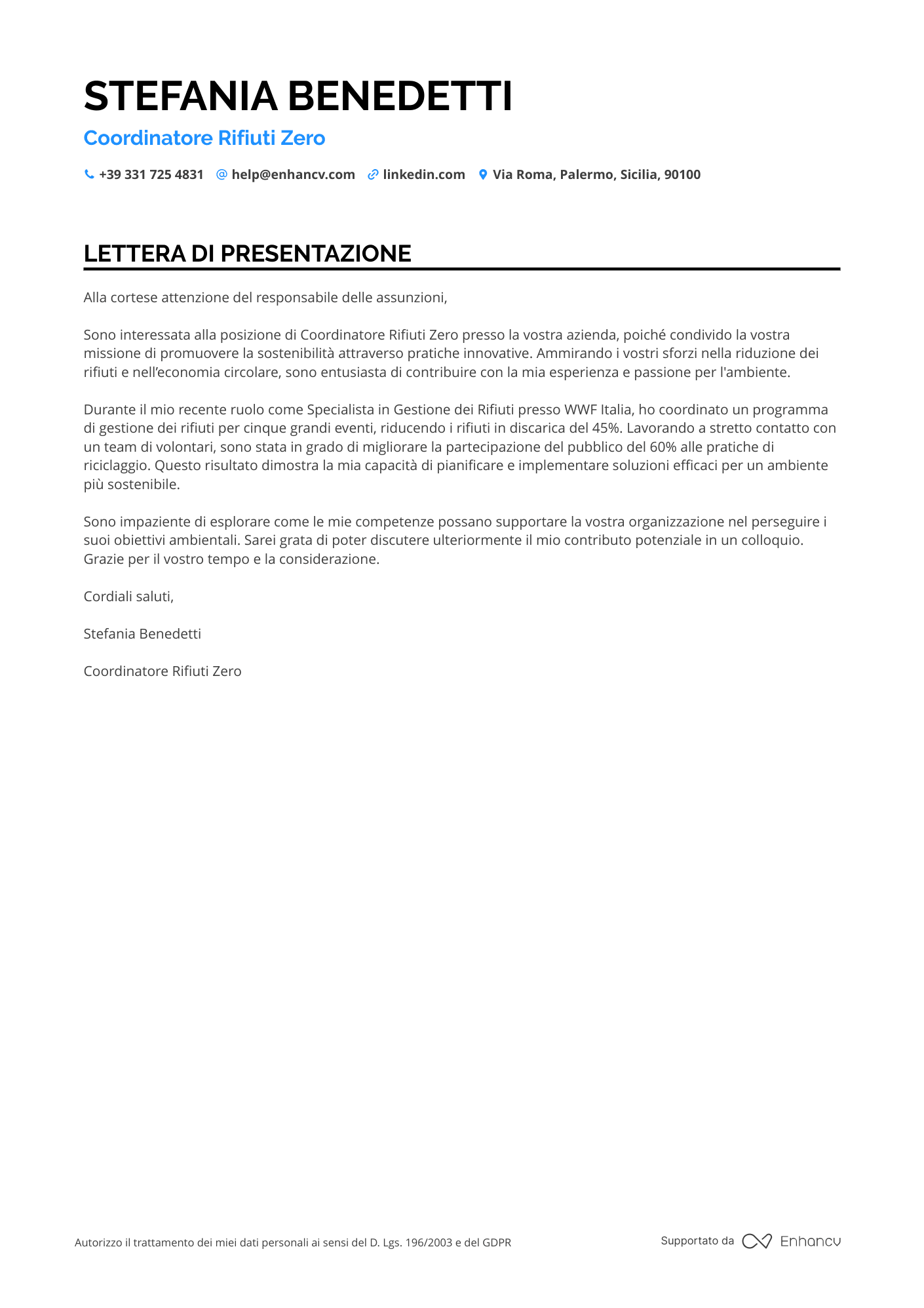 Coordinatore dei Social Media per l'Industria Musicale