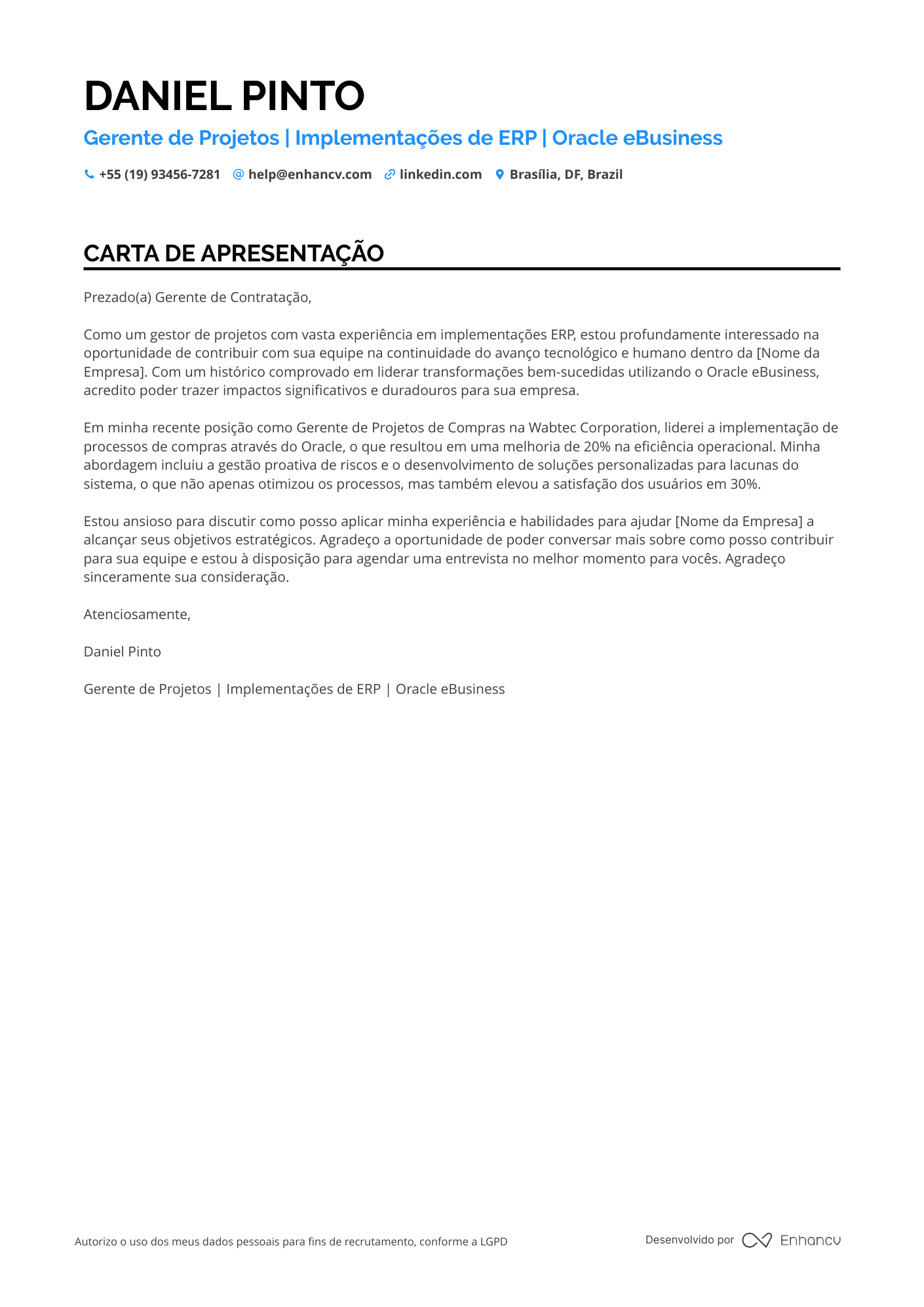 Gerente Geral de Compras