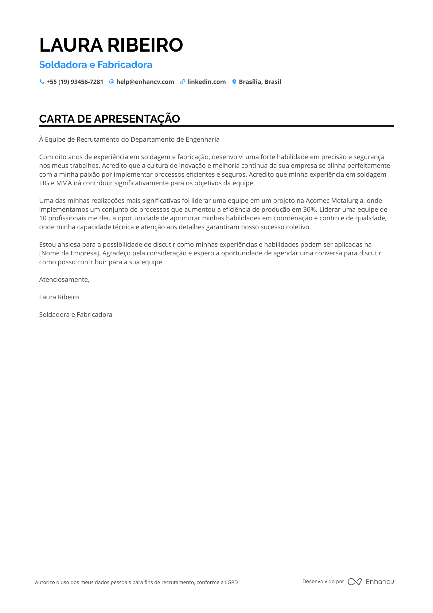 Soldador de Estruturas Metálicas
