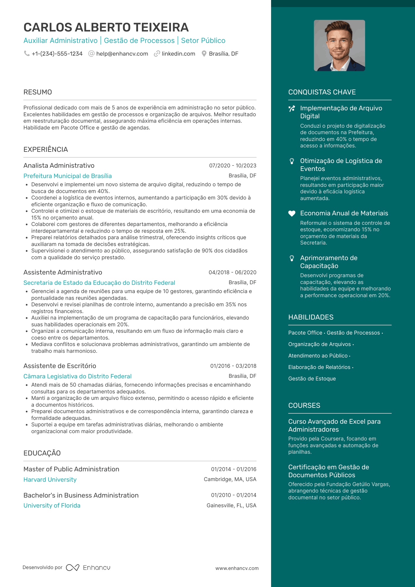 Auxiliar administrativo no setor público