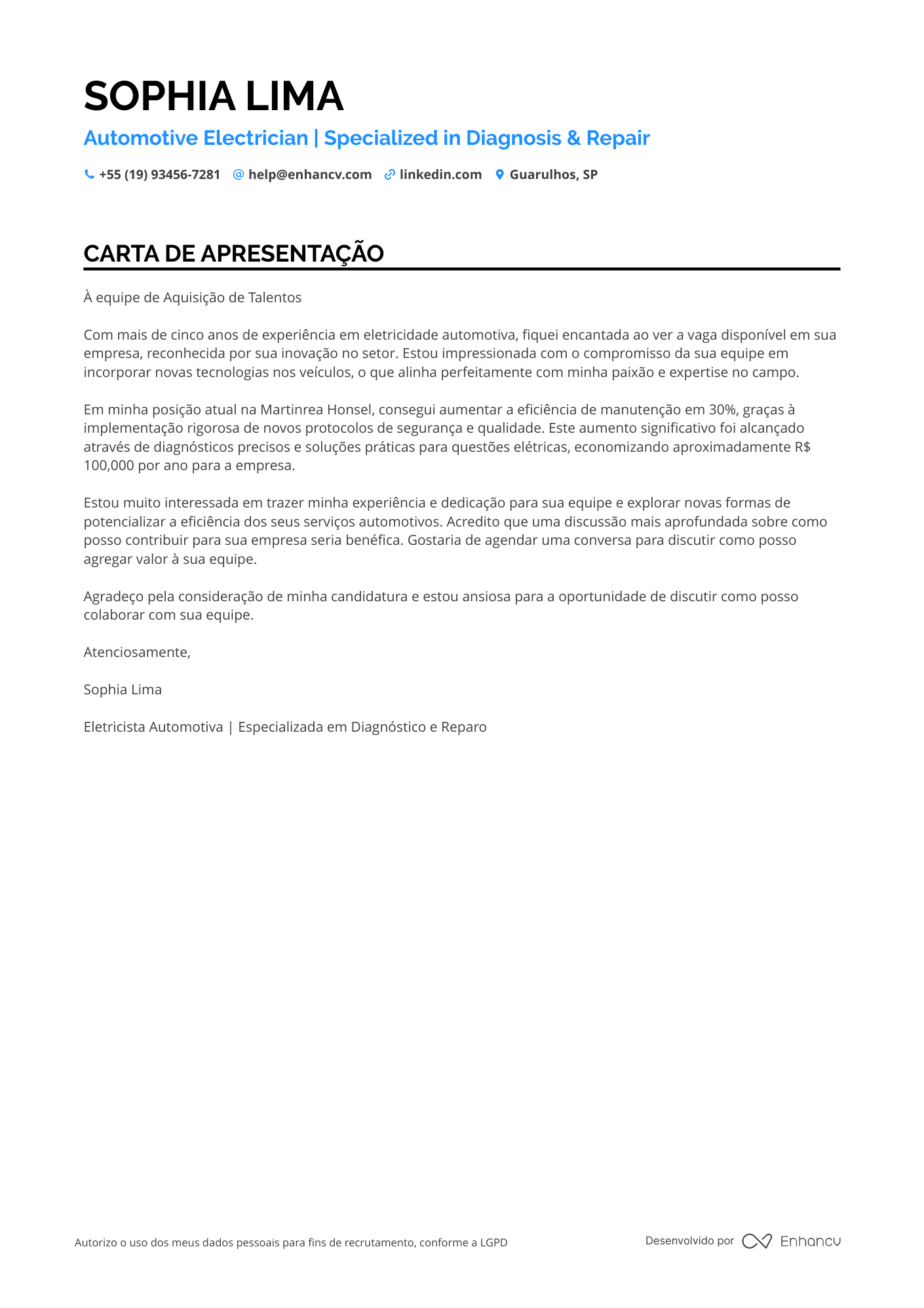Eletricista Automotivo