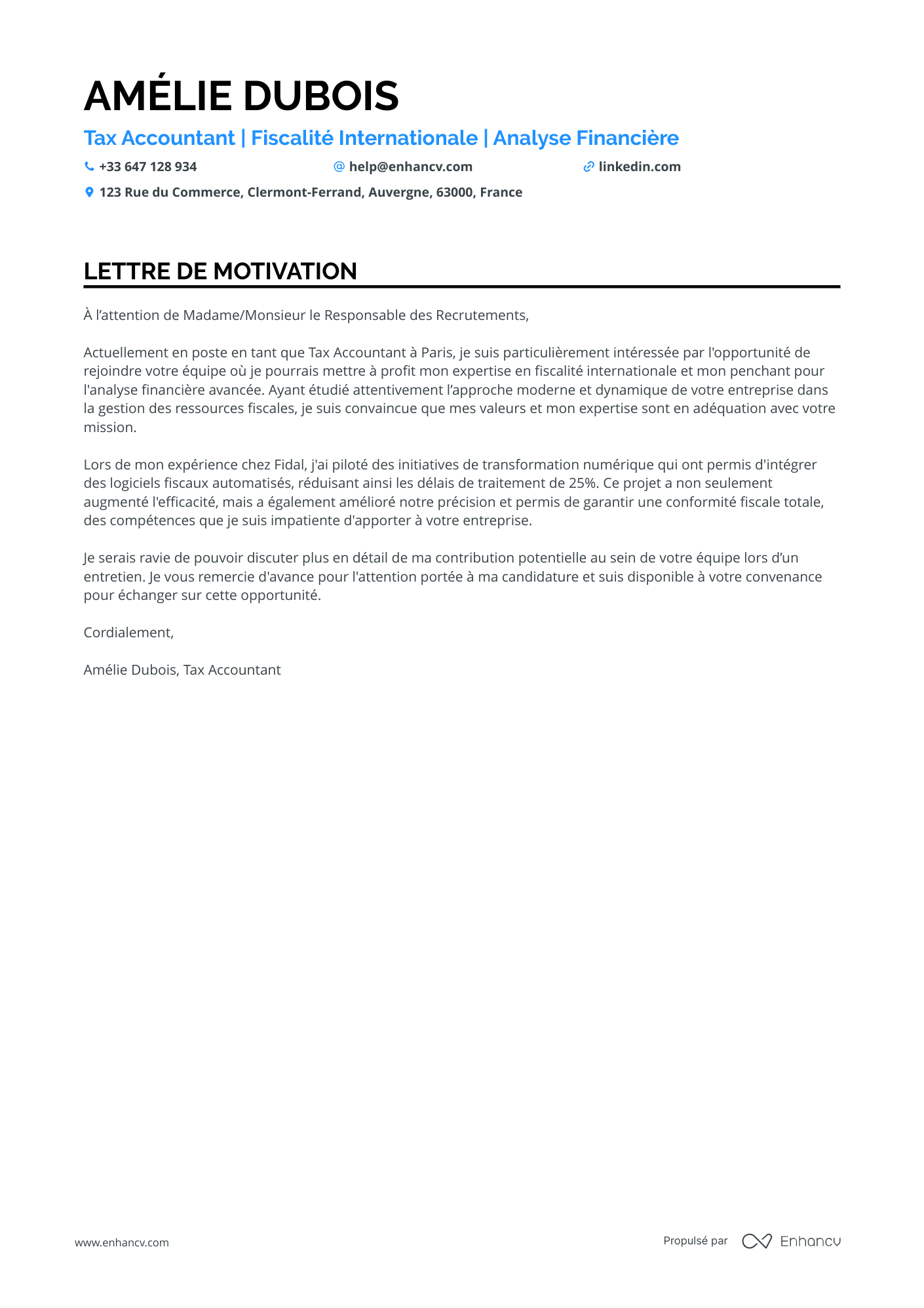 Comptable Fiscaliste