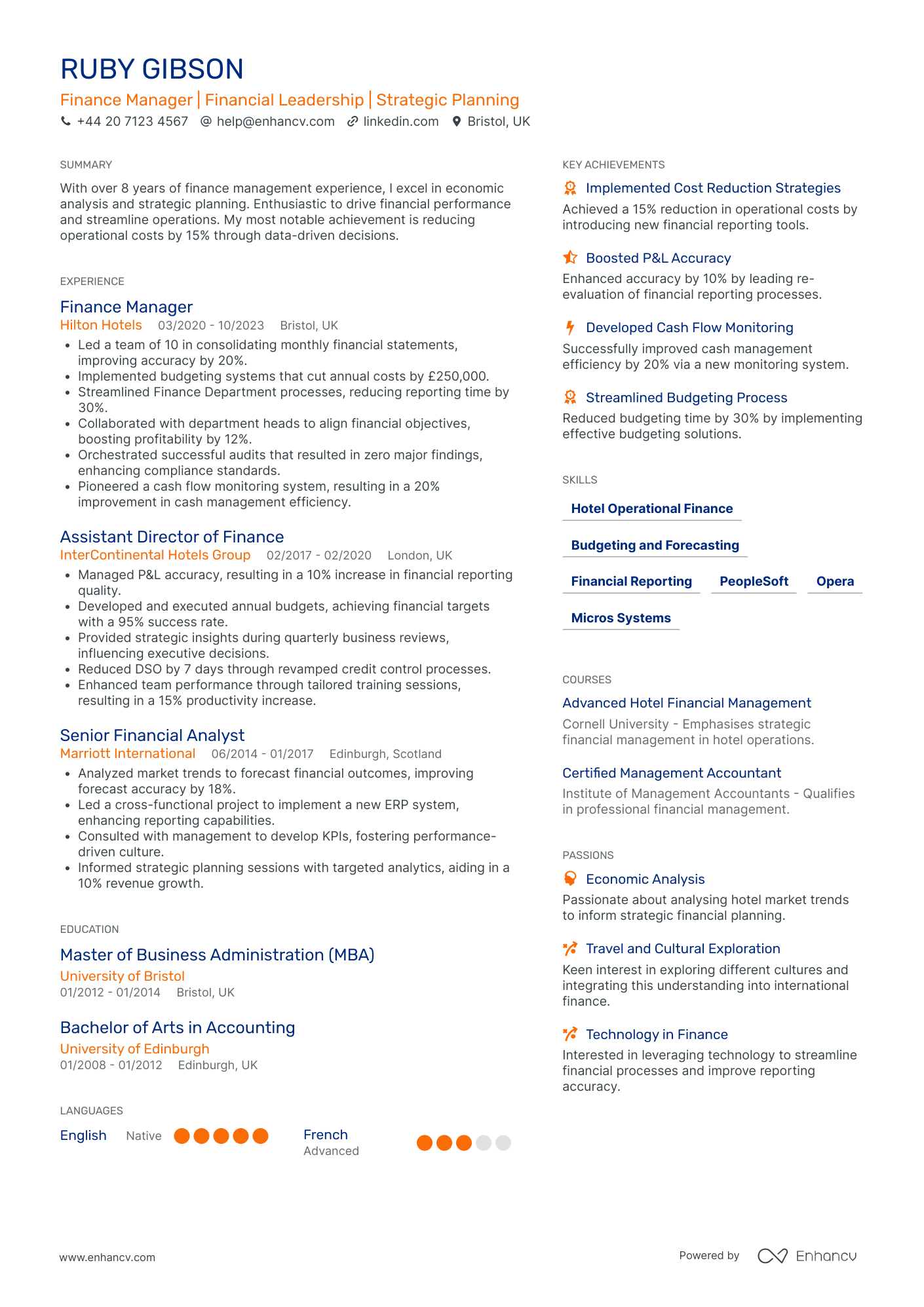 Finance Risk Manager