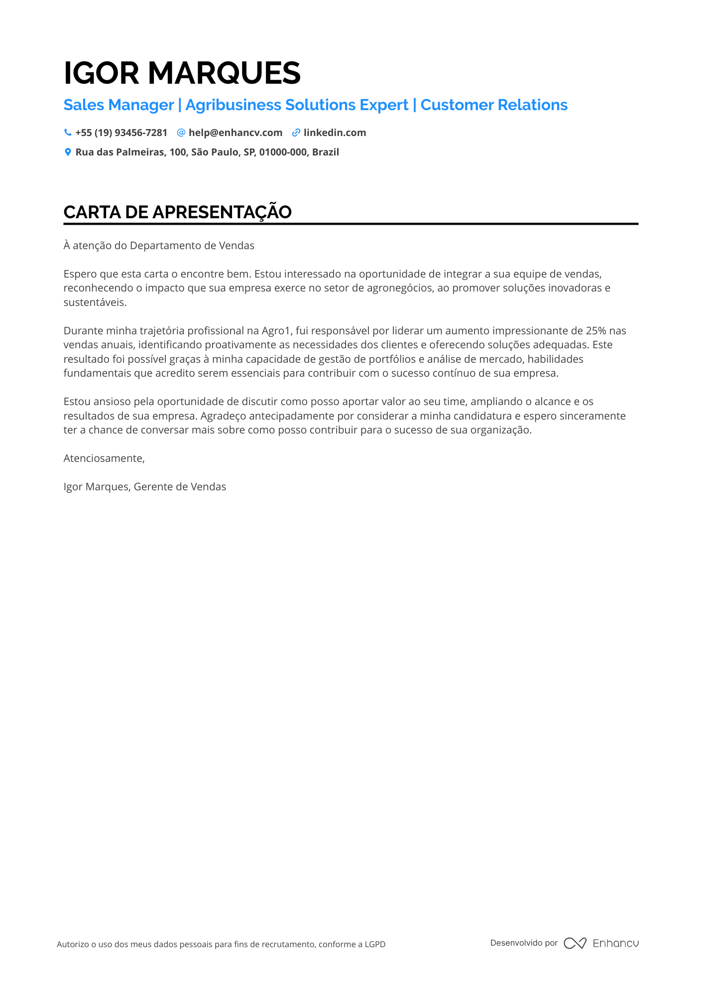 Executivo de Vendas