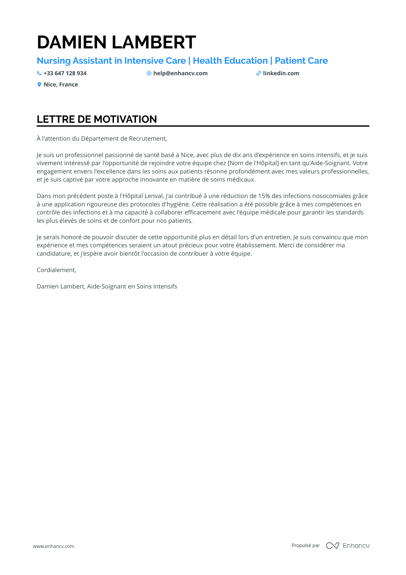 Aide Soignante en Réanimation