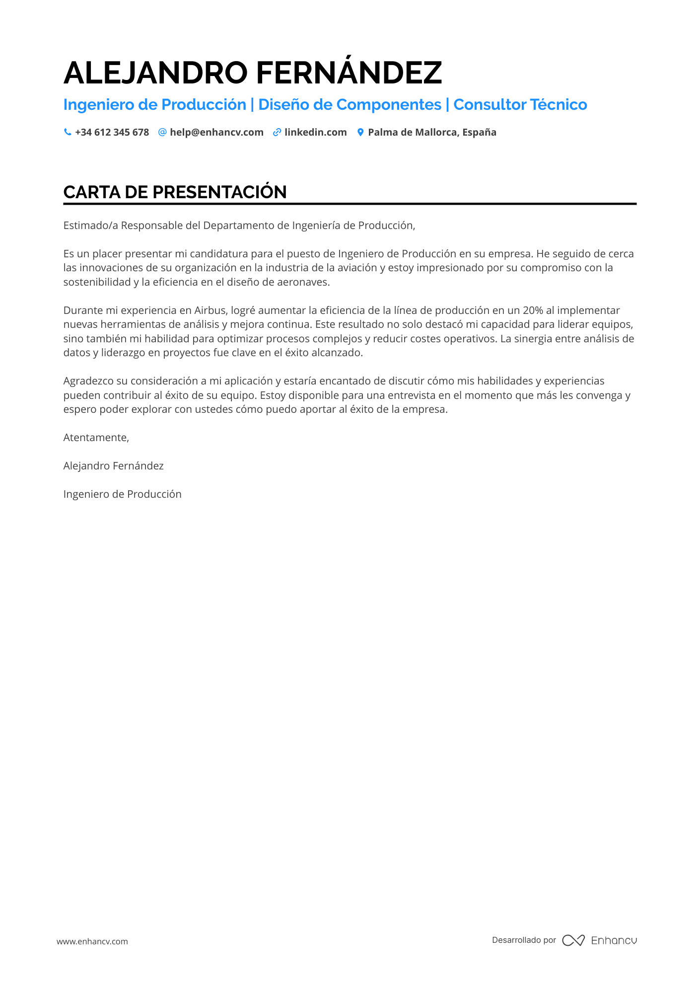 Ingeniero de Producción