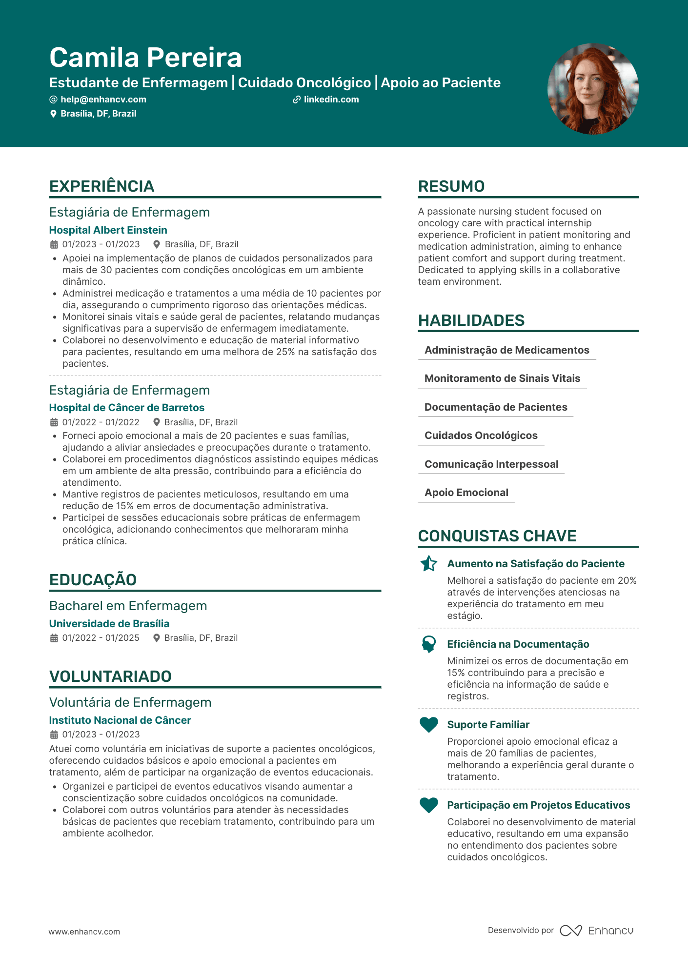 Técnico de enfermagem oncológica