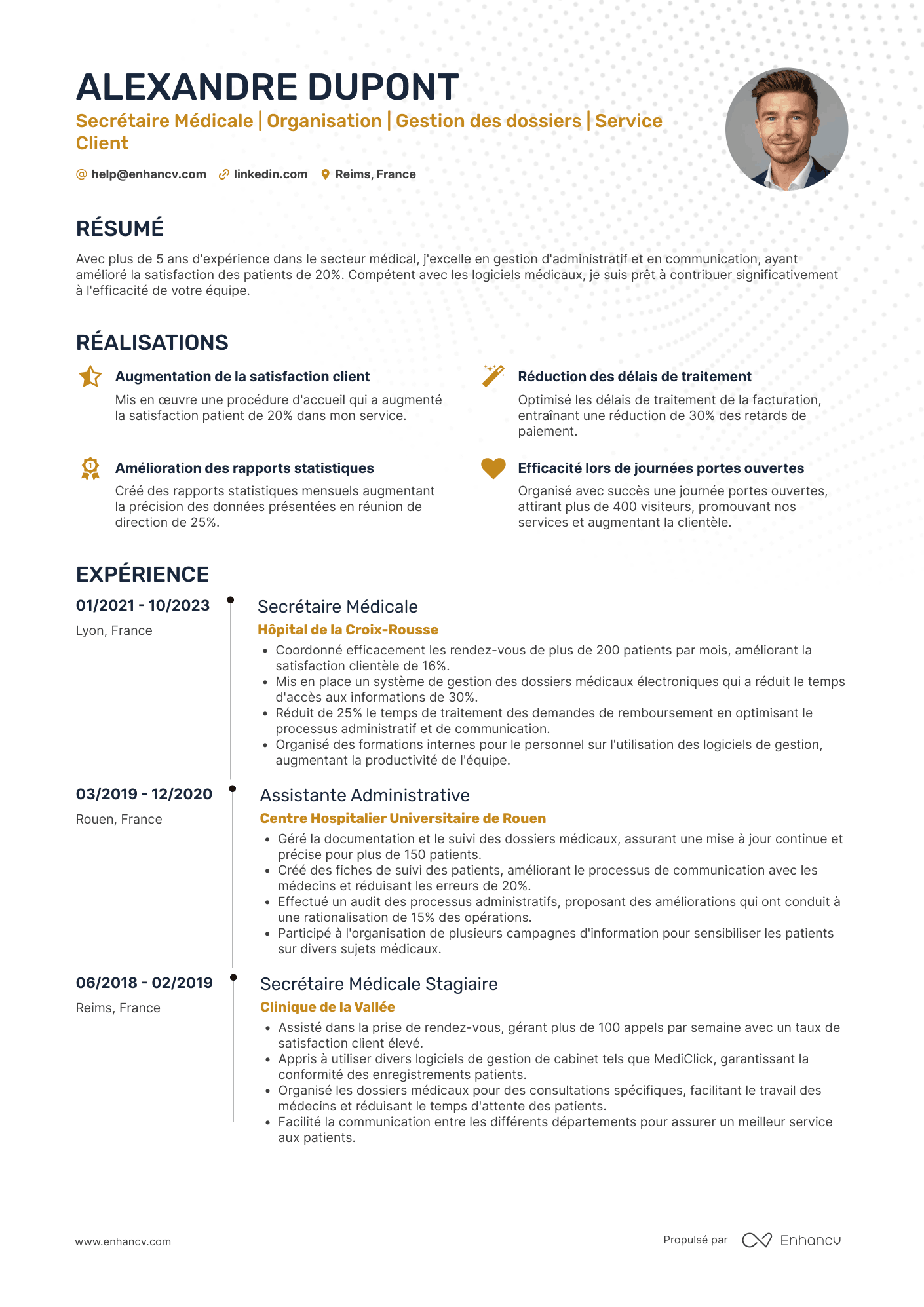 Type de secrétaire médicale