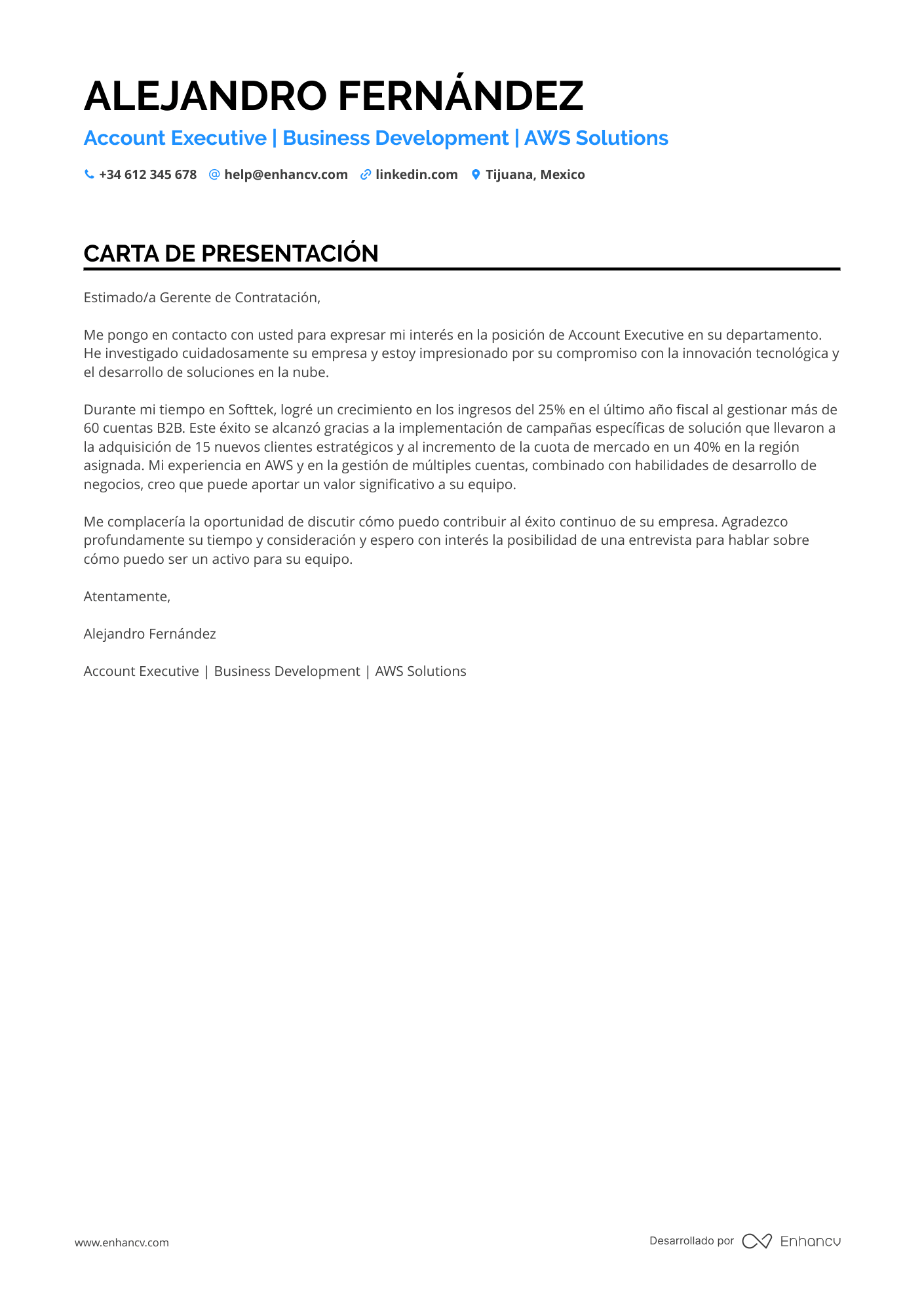 Ejecutivo de Cuentas Clave