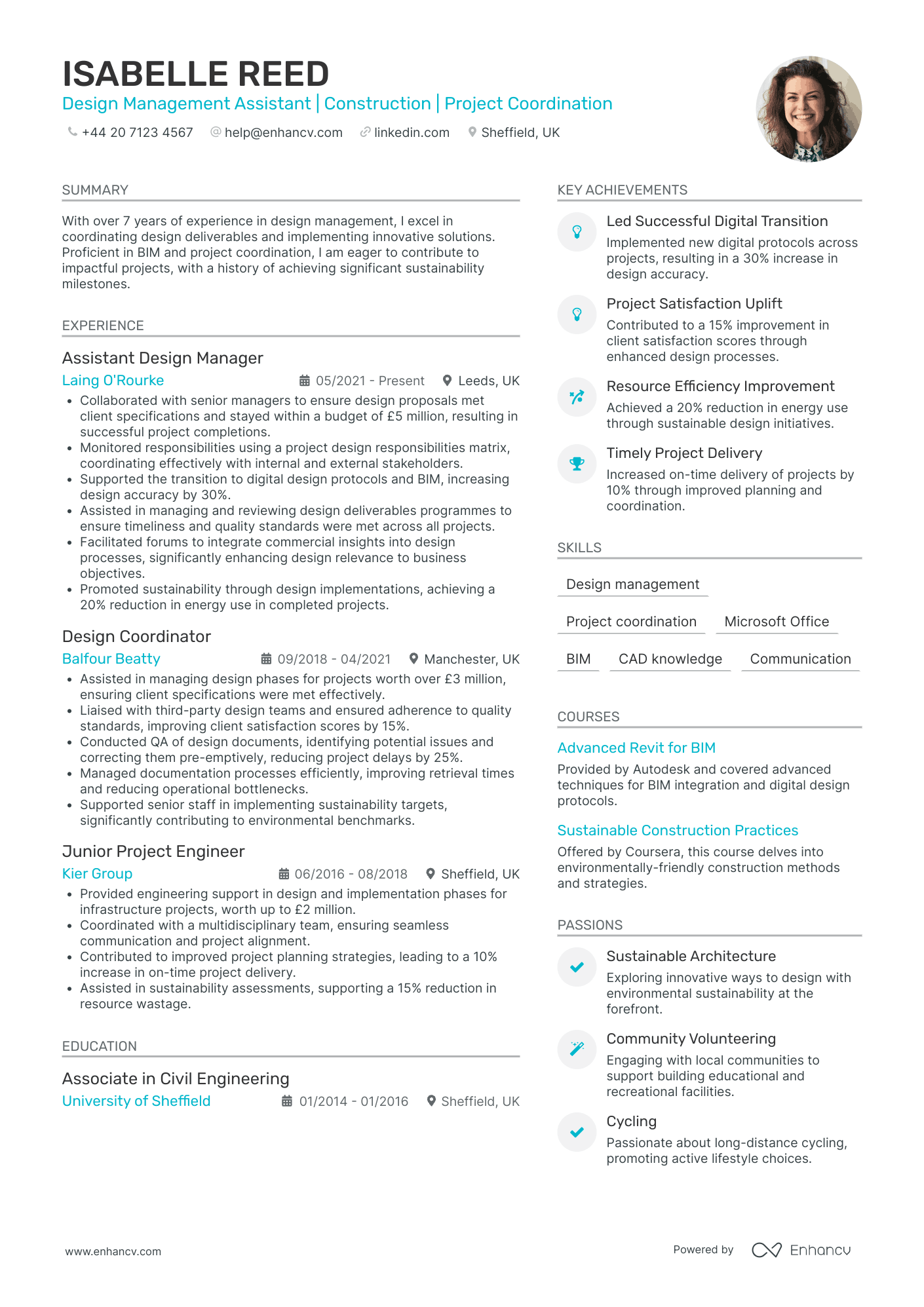 Assistant Manager in Construction