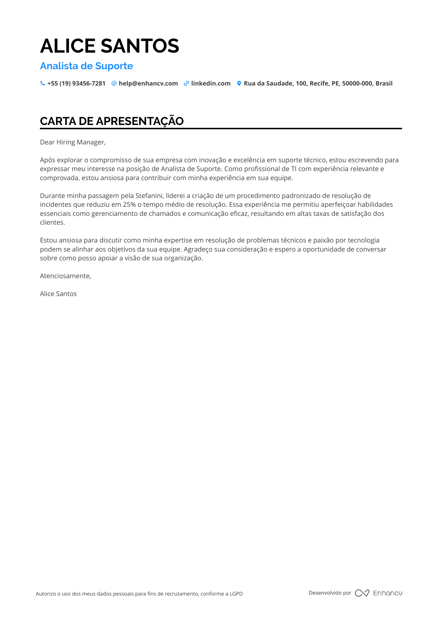 Analista de Suporte Microsoft Nível I