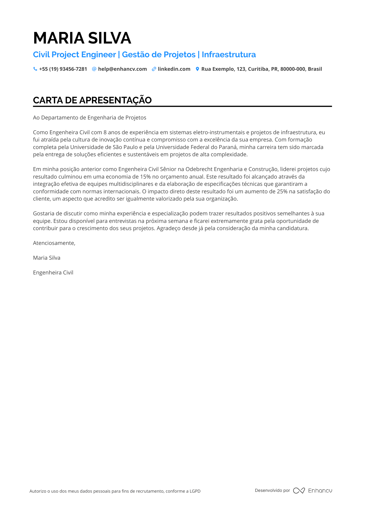 Engenheiro Civil Autônomo
