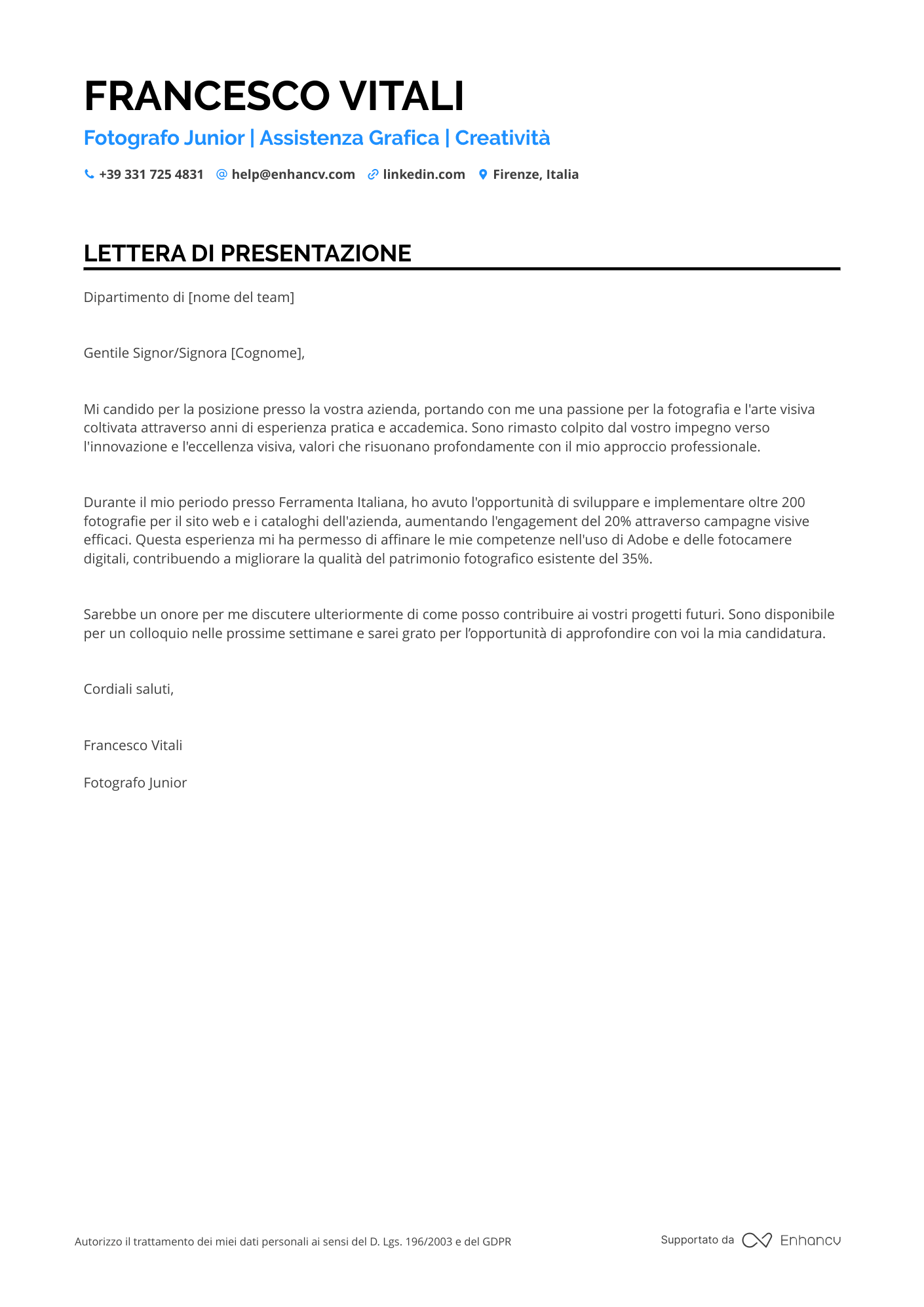 Fotografo Senza Esperienza
