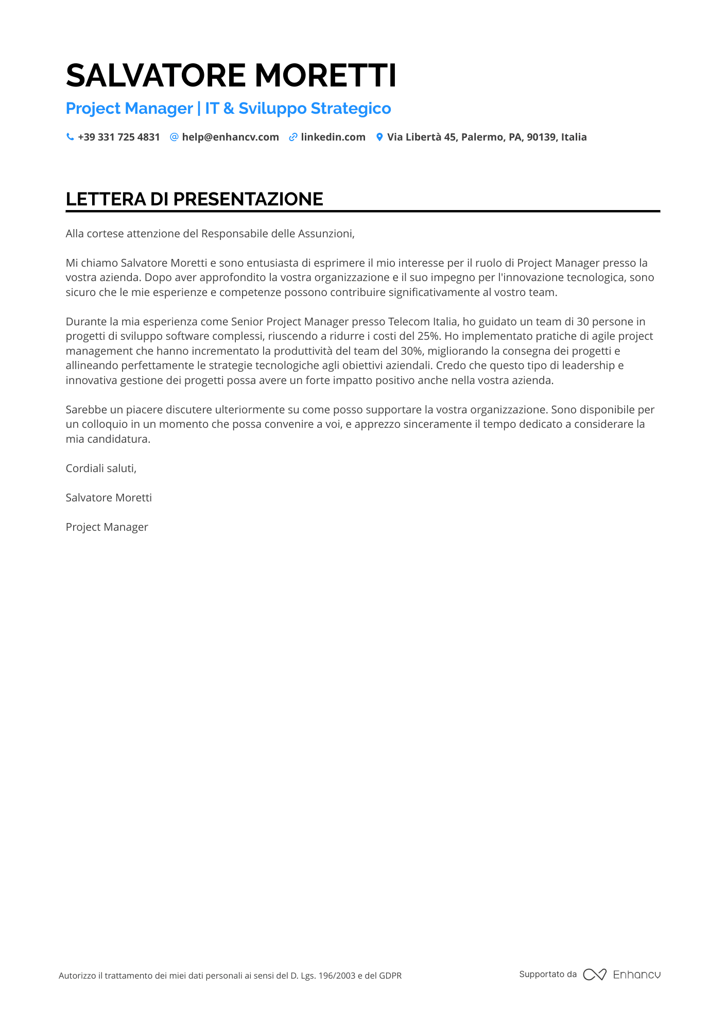 Responsabile Servizio Clienti Lidl