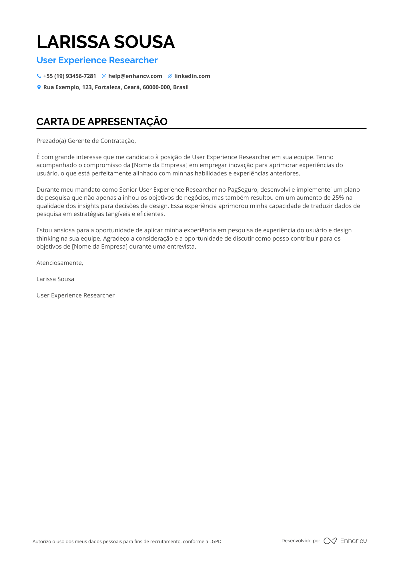 Pesquisador Sem experiência