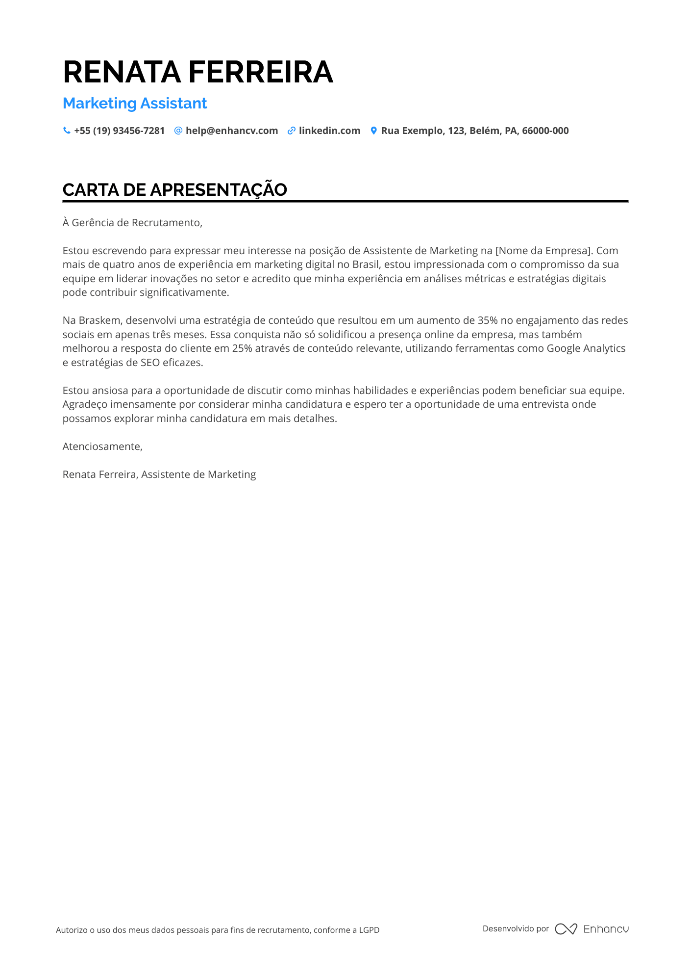 Assistente de Marketing de Pesquisa