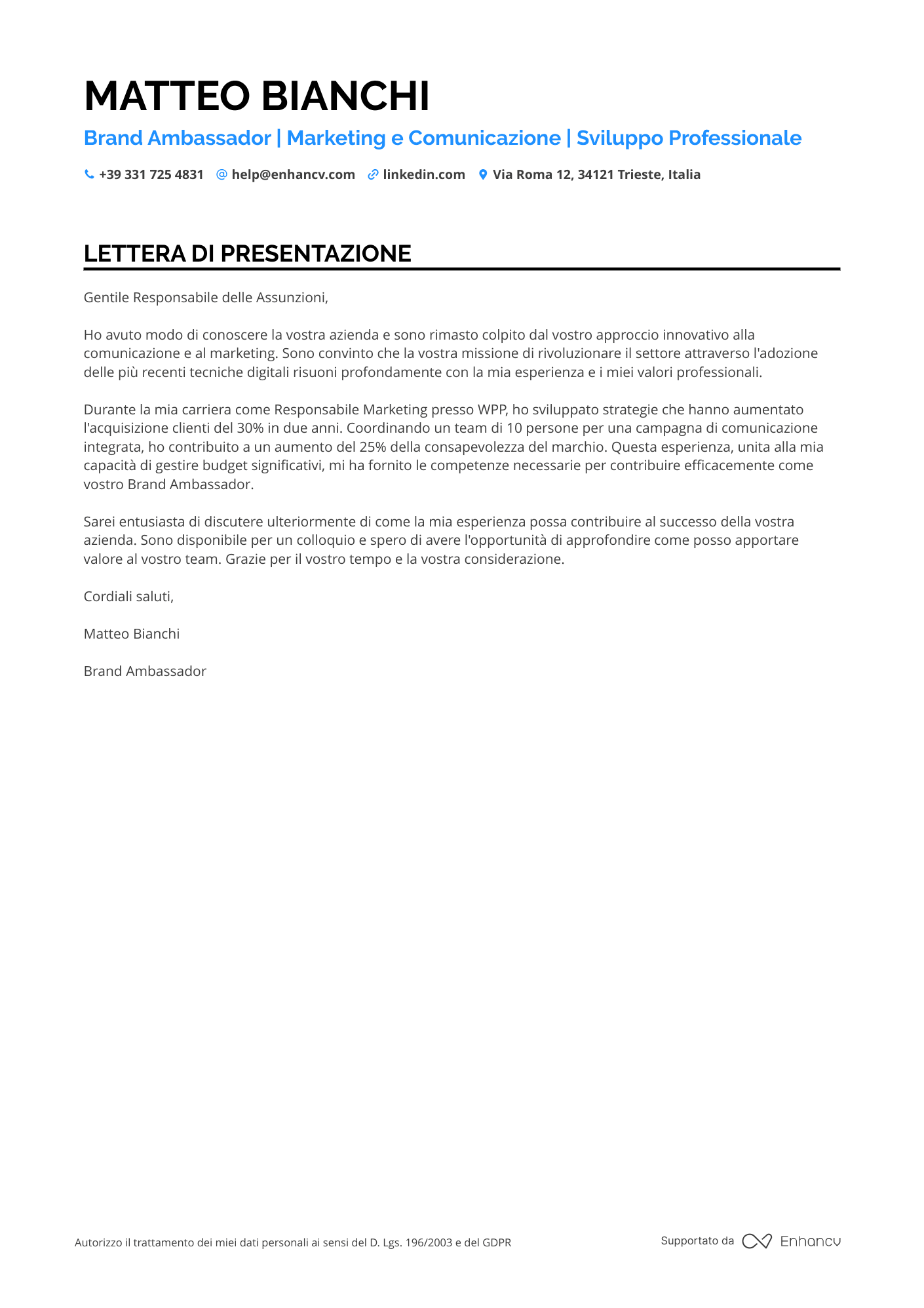 Responsabile Marketing Conad