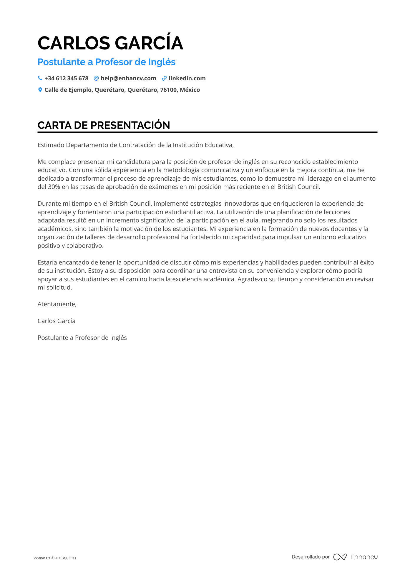 Maestro de Español