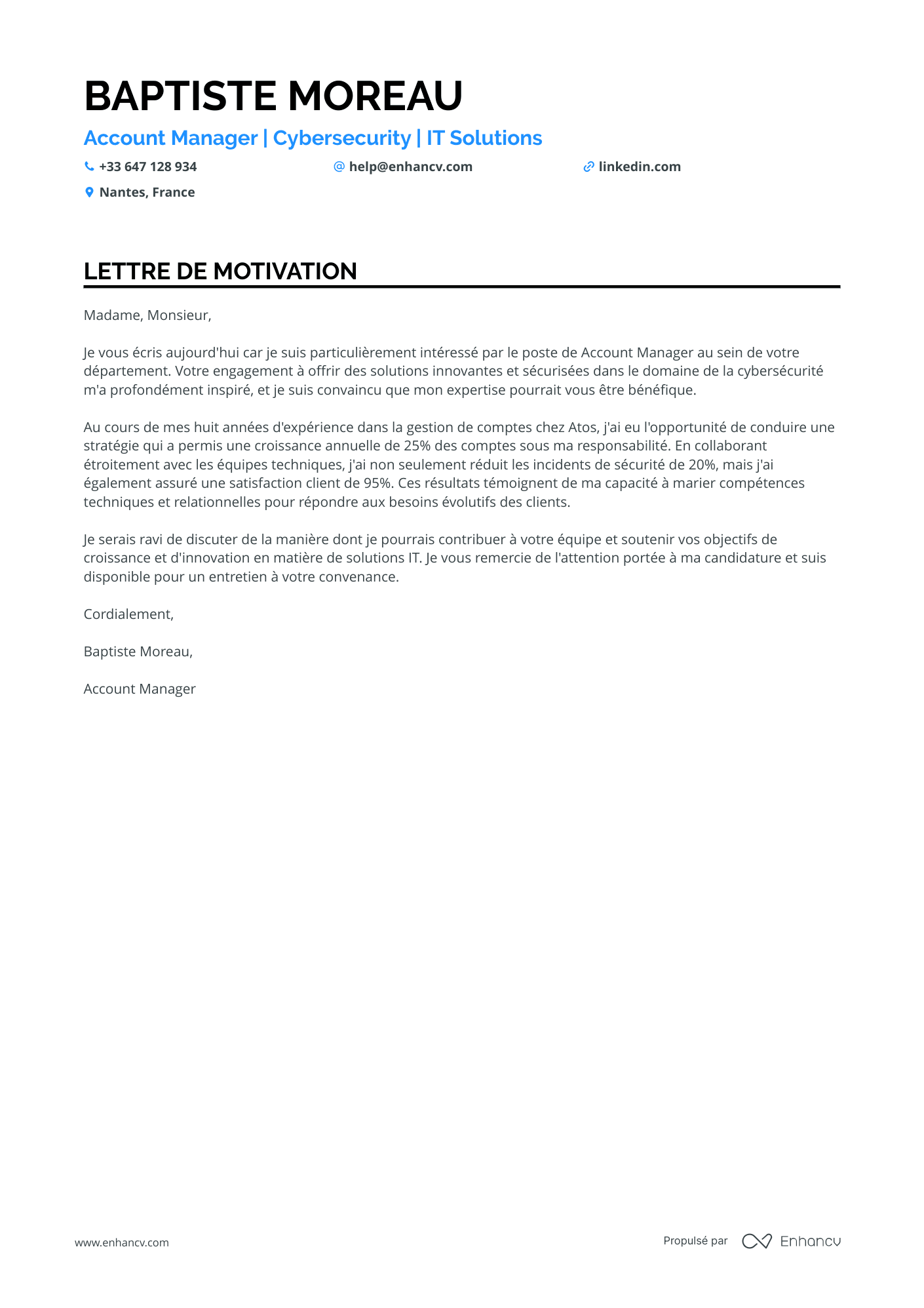 Manager de Compte