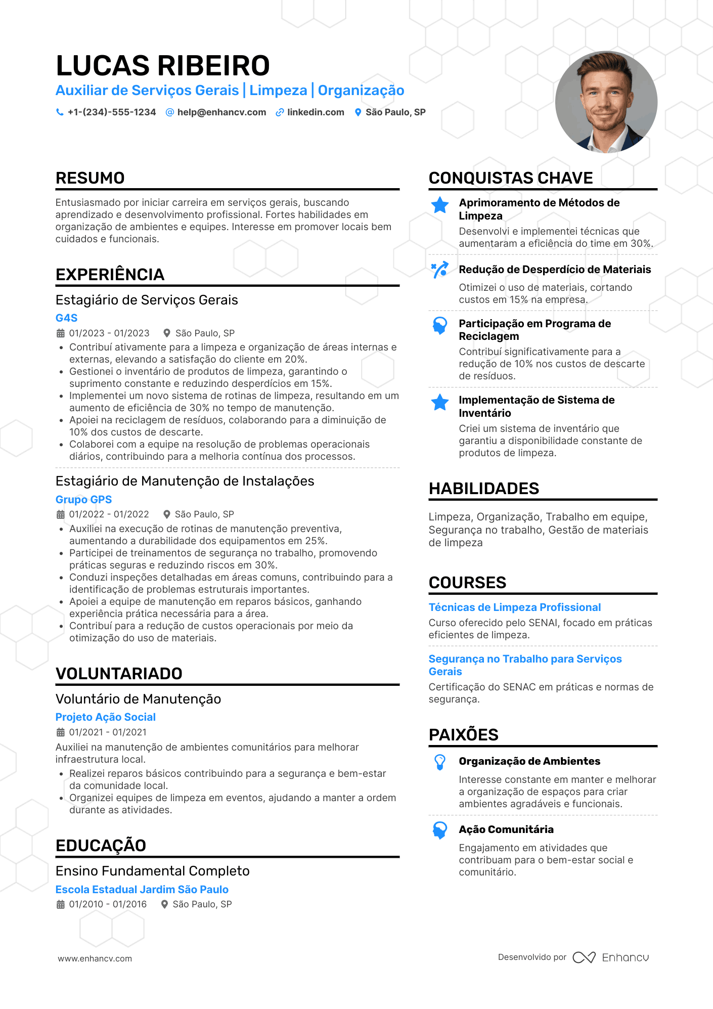 Auxiliar de Serviços Gerais Sem Experiência