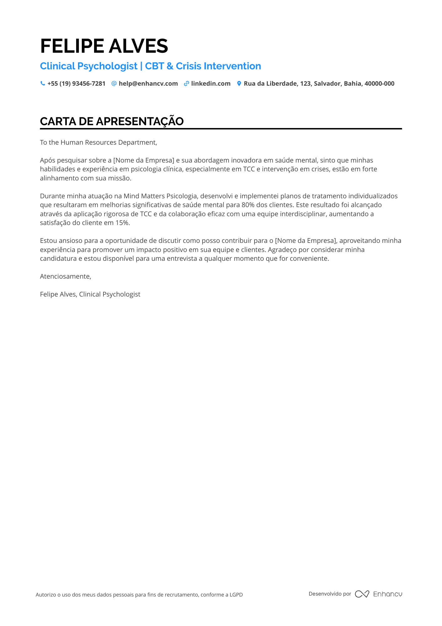 Psicólogo Autônomo
