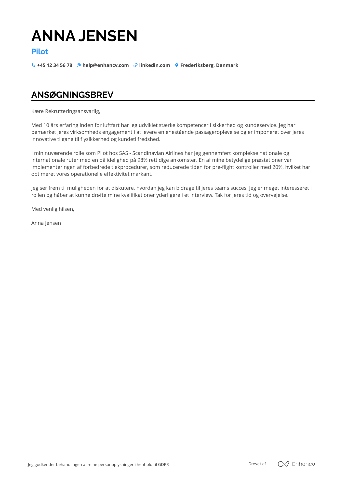 Pilot CV