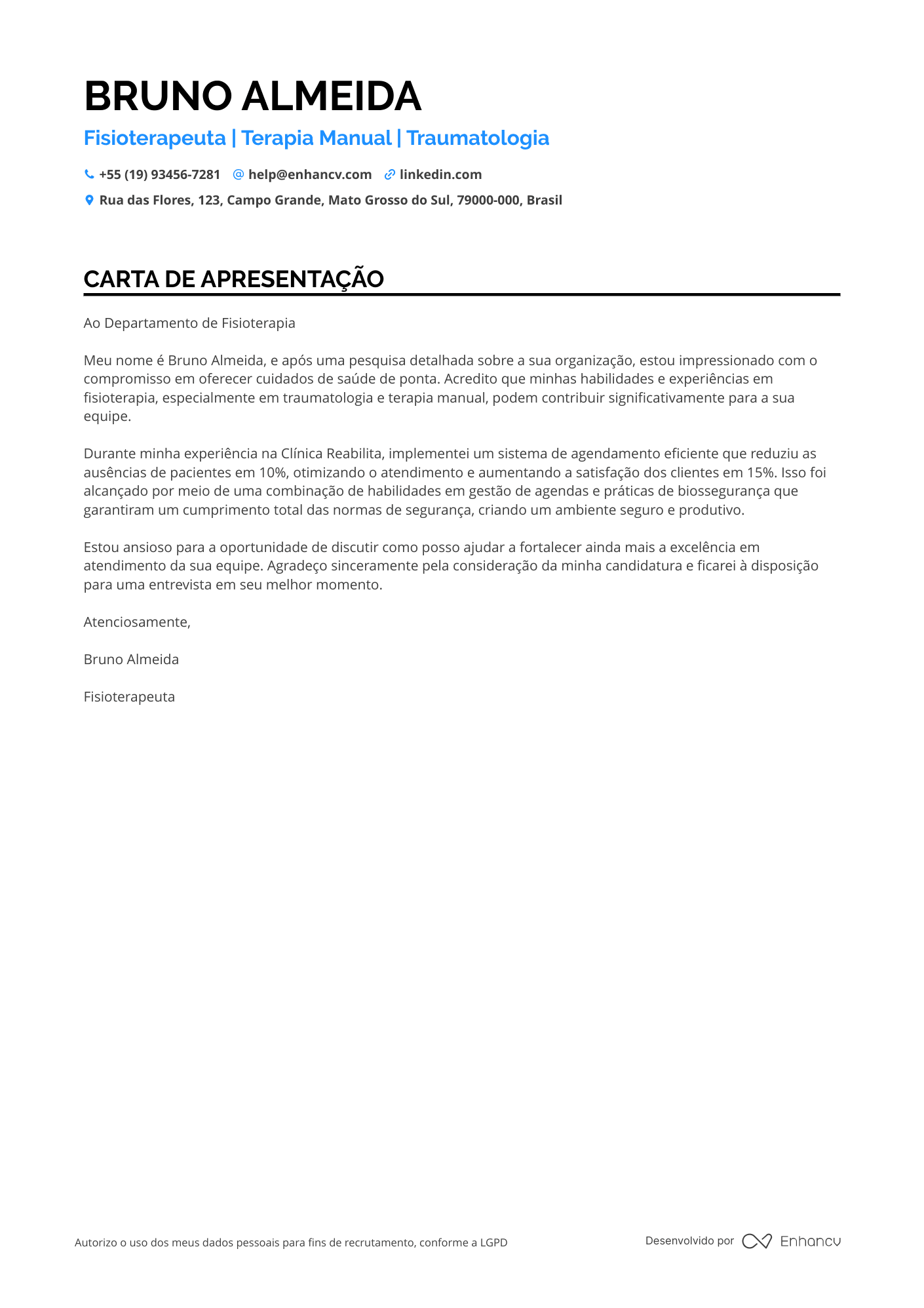 Fisioterapeuta Ortopédico