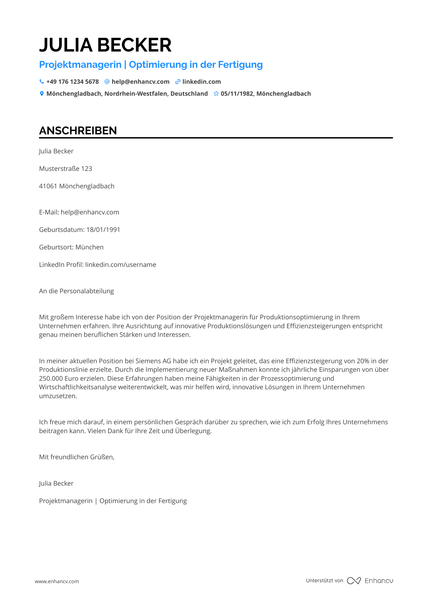 Wirtschaftsingenieur in der Fertigung