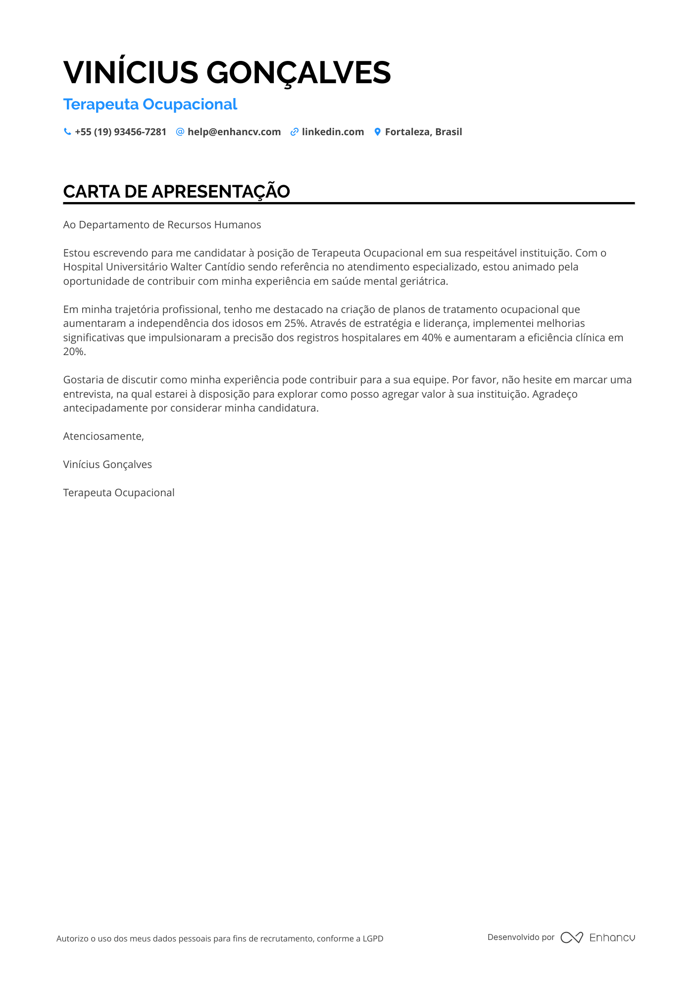 Terapeuta Ocupacional Geriátrico