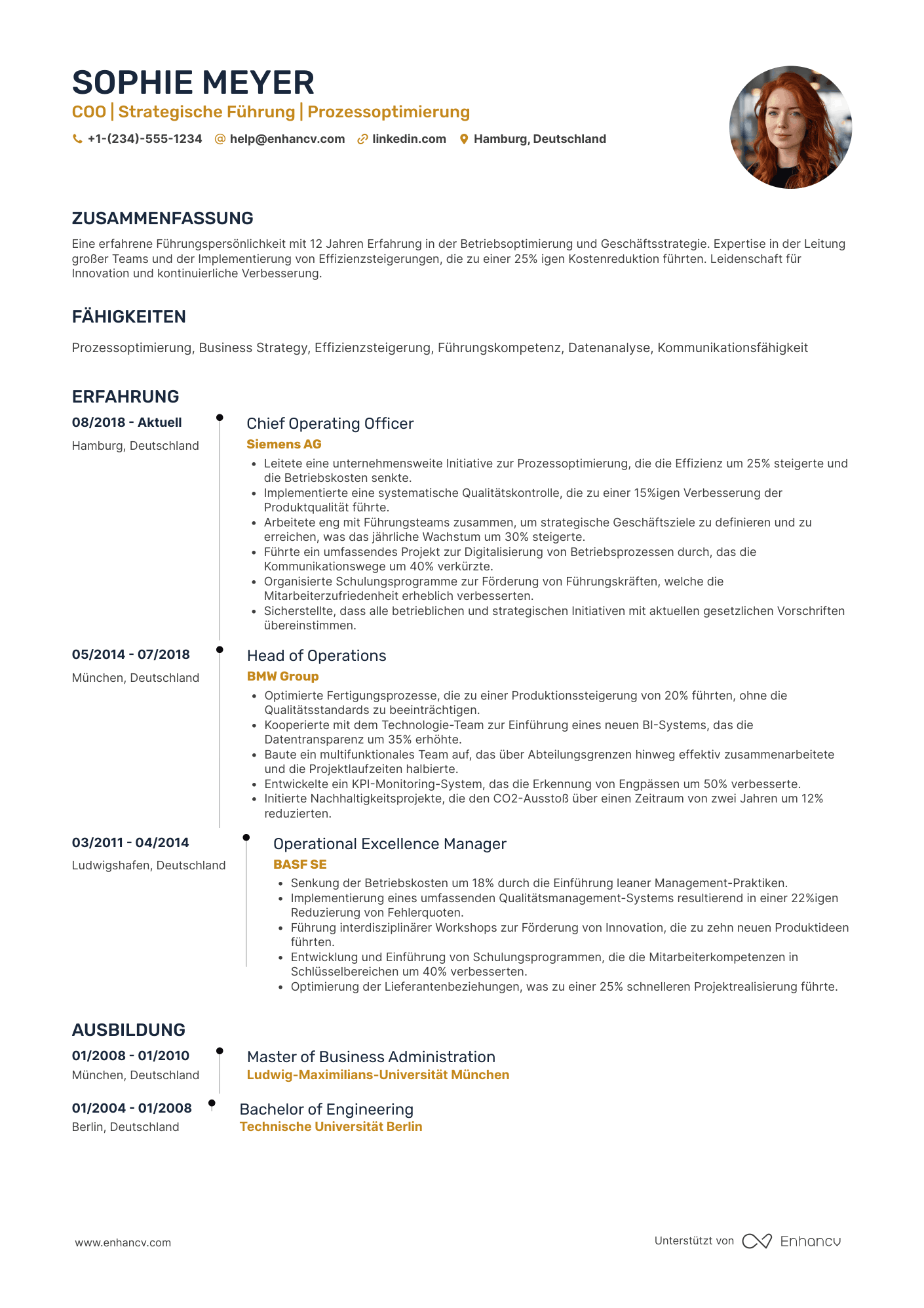 COO / Leiter operatives Geschäft