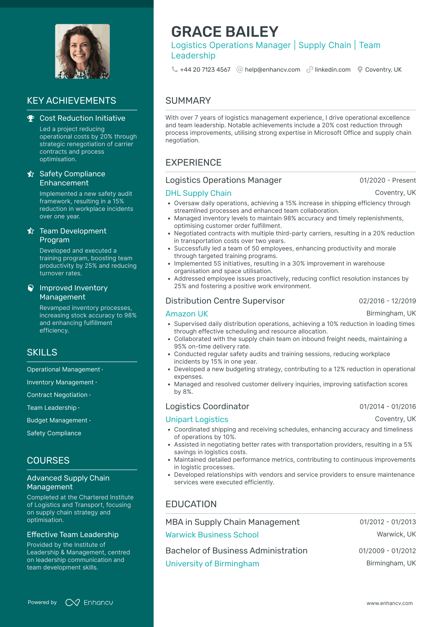 HR Manager in Logistics