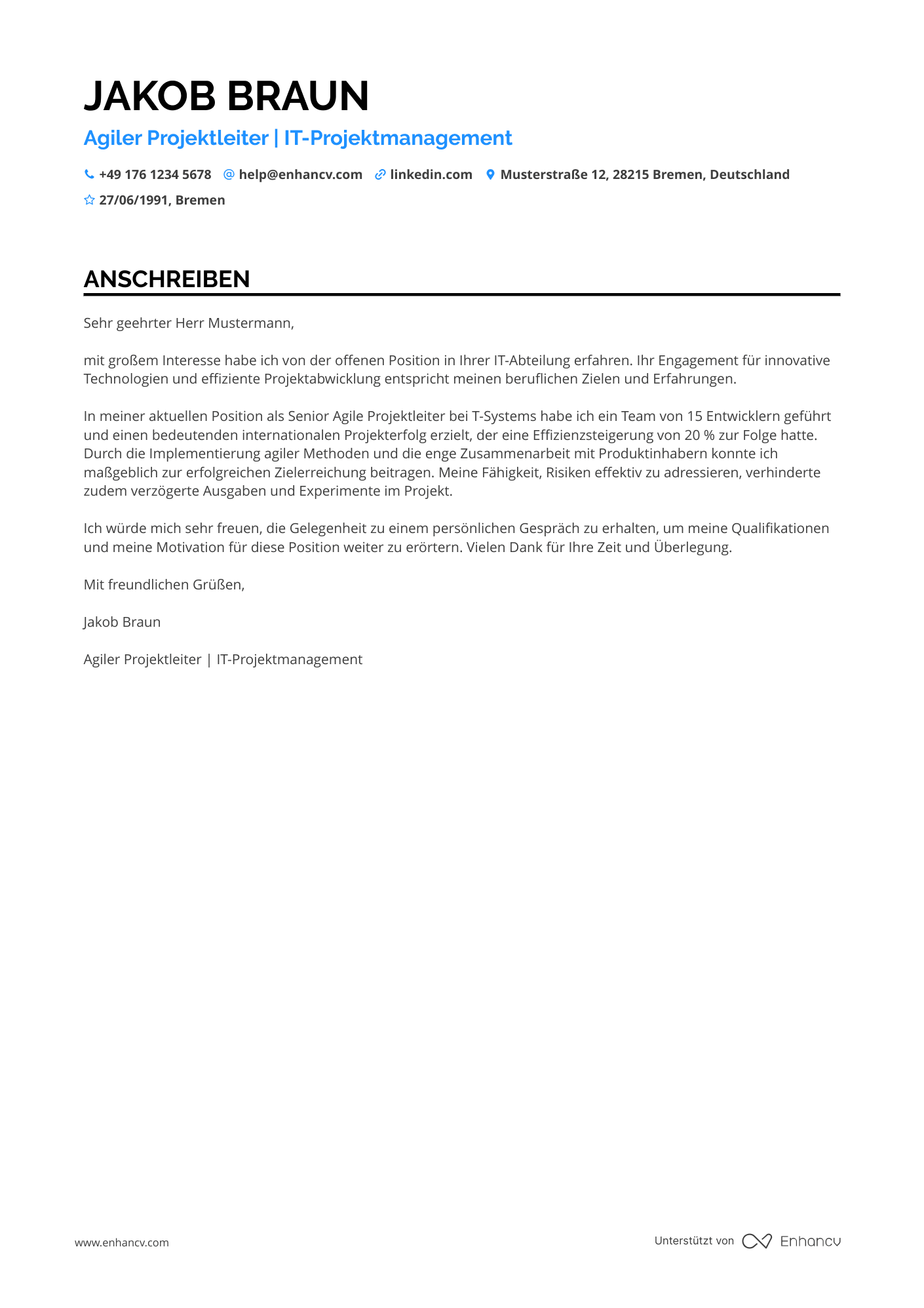 Agiler Projektleiter