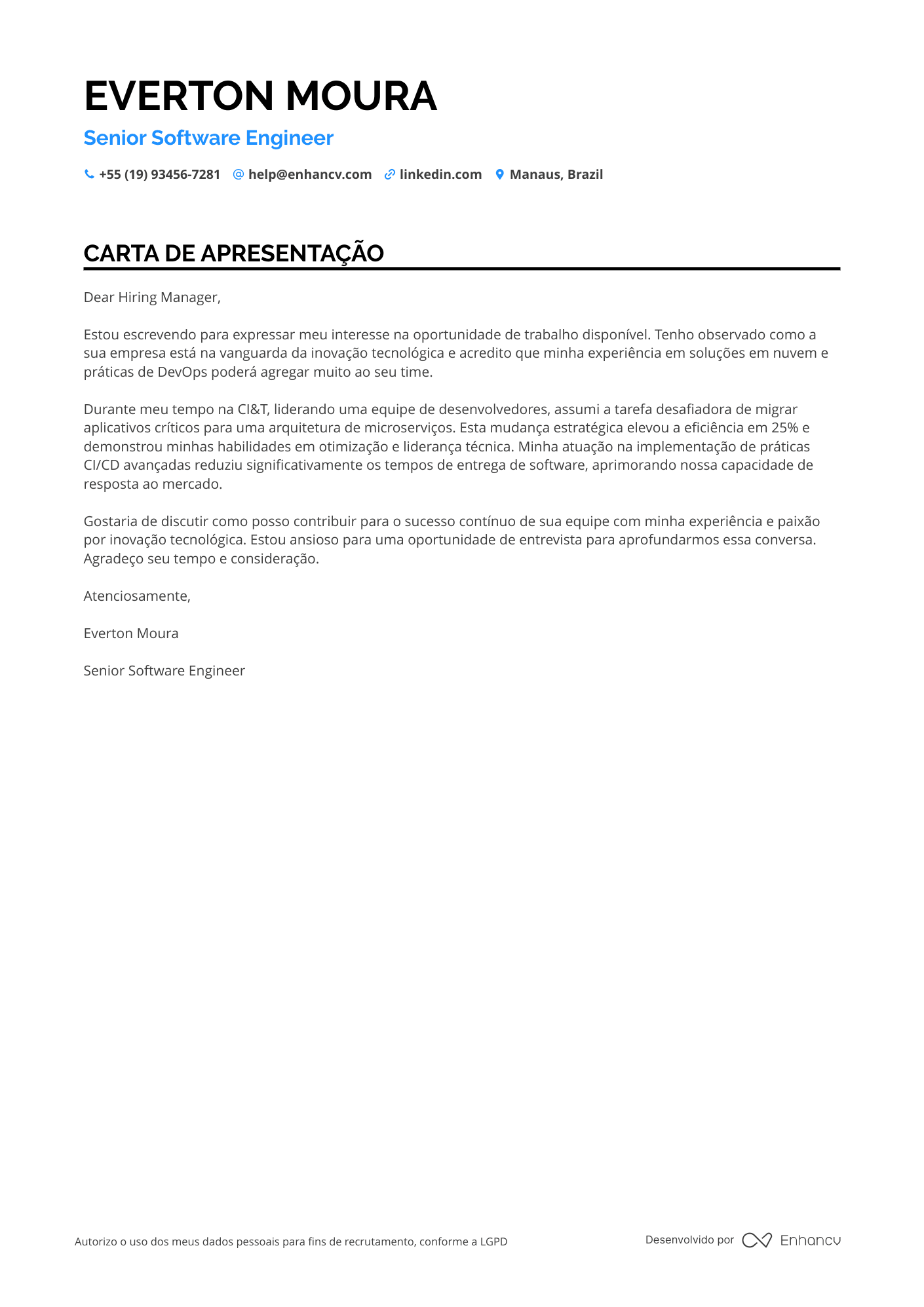 Desenvolvedor Web para E commerce