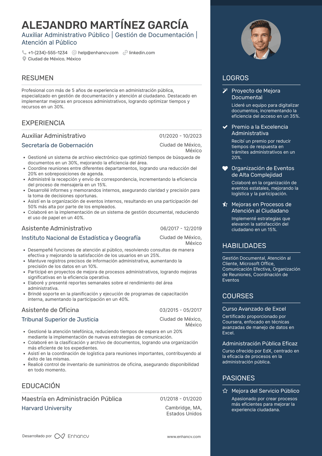 Auxiliar administrativo público