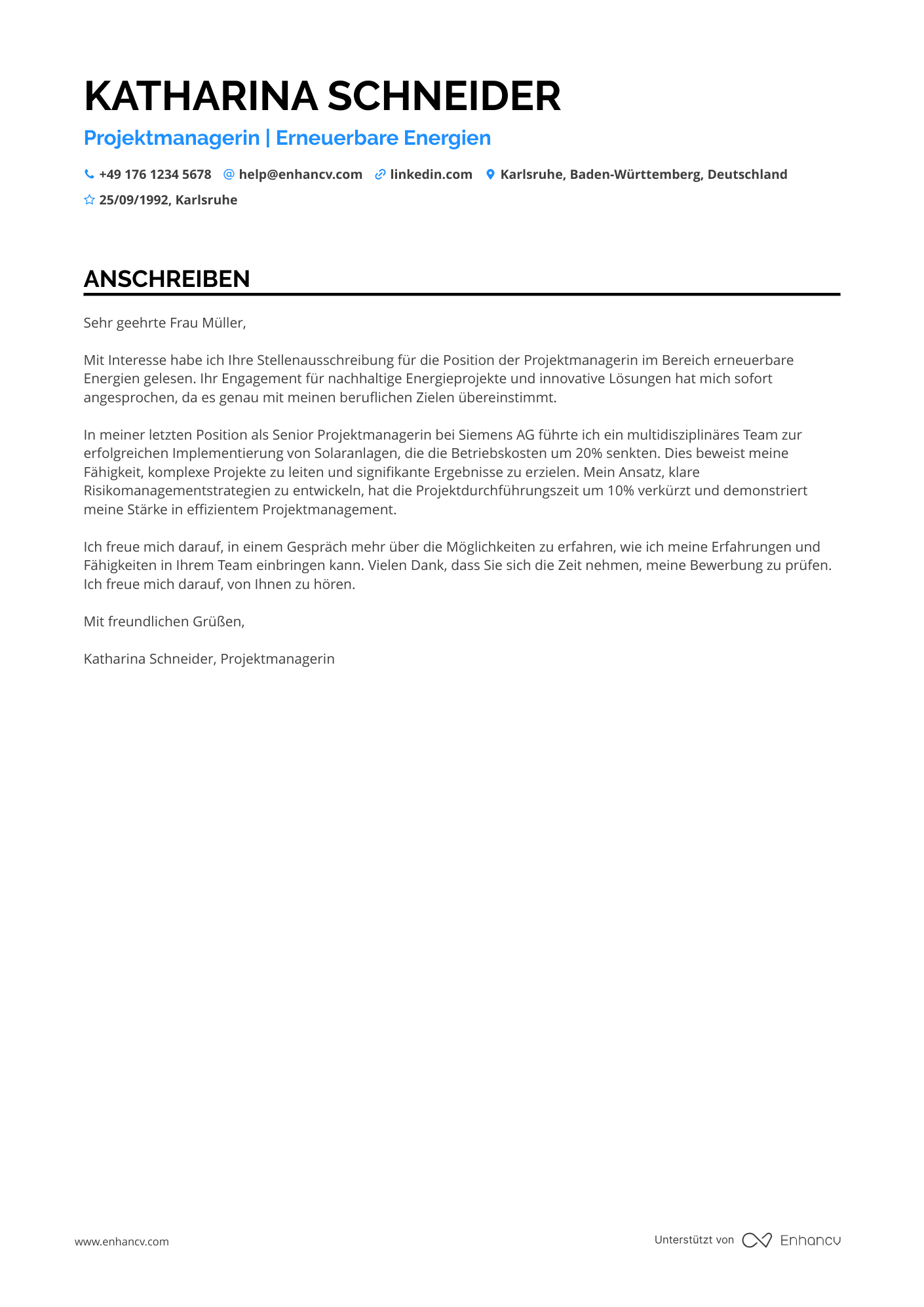Projektmanager im Energiesektor