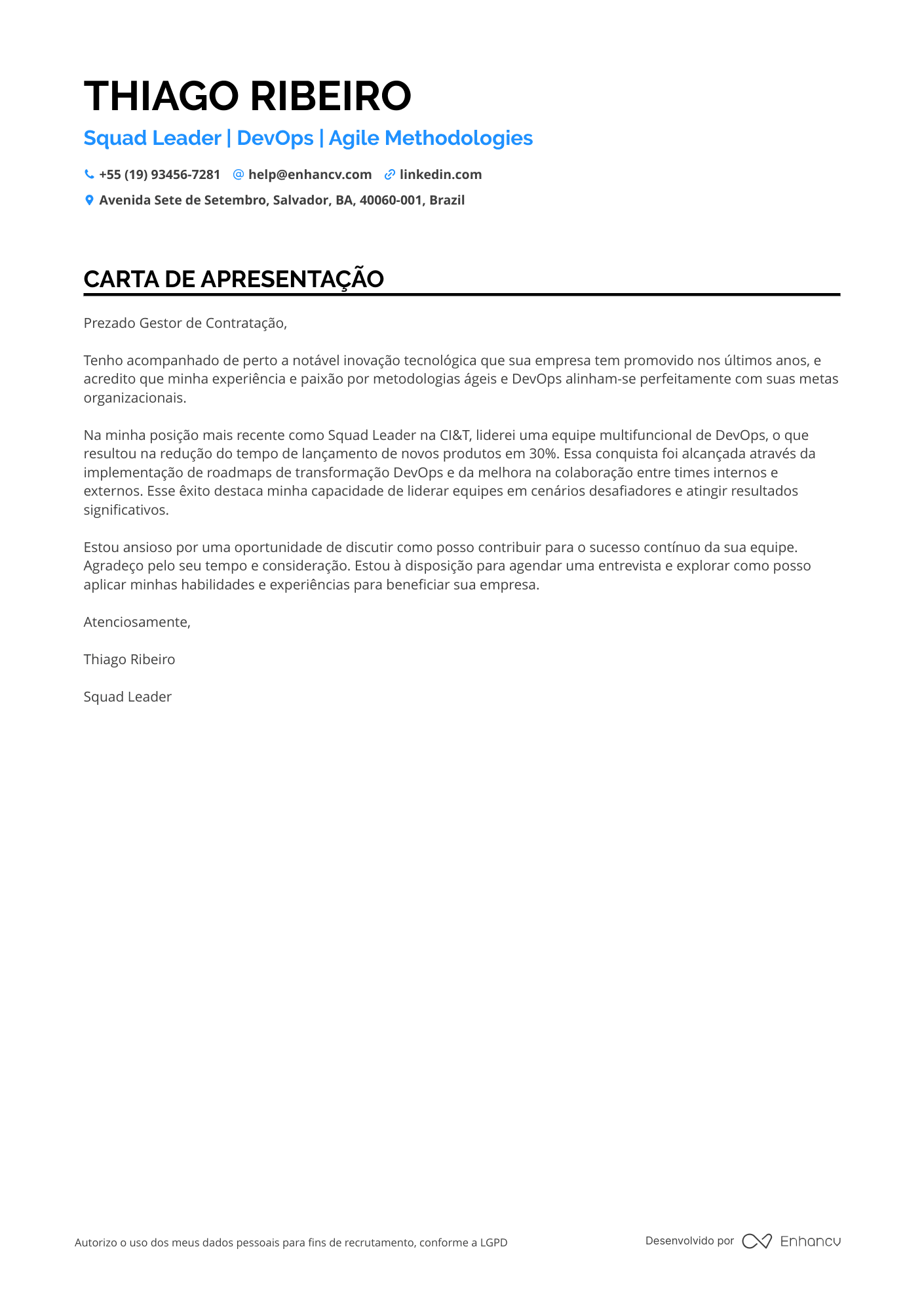 Nutricionista de Produção