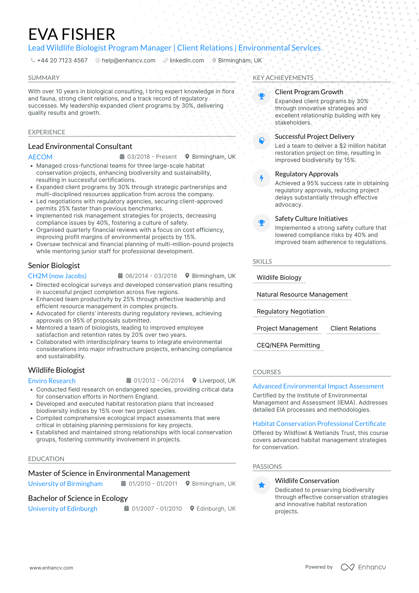 Wildlife Biology Manager