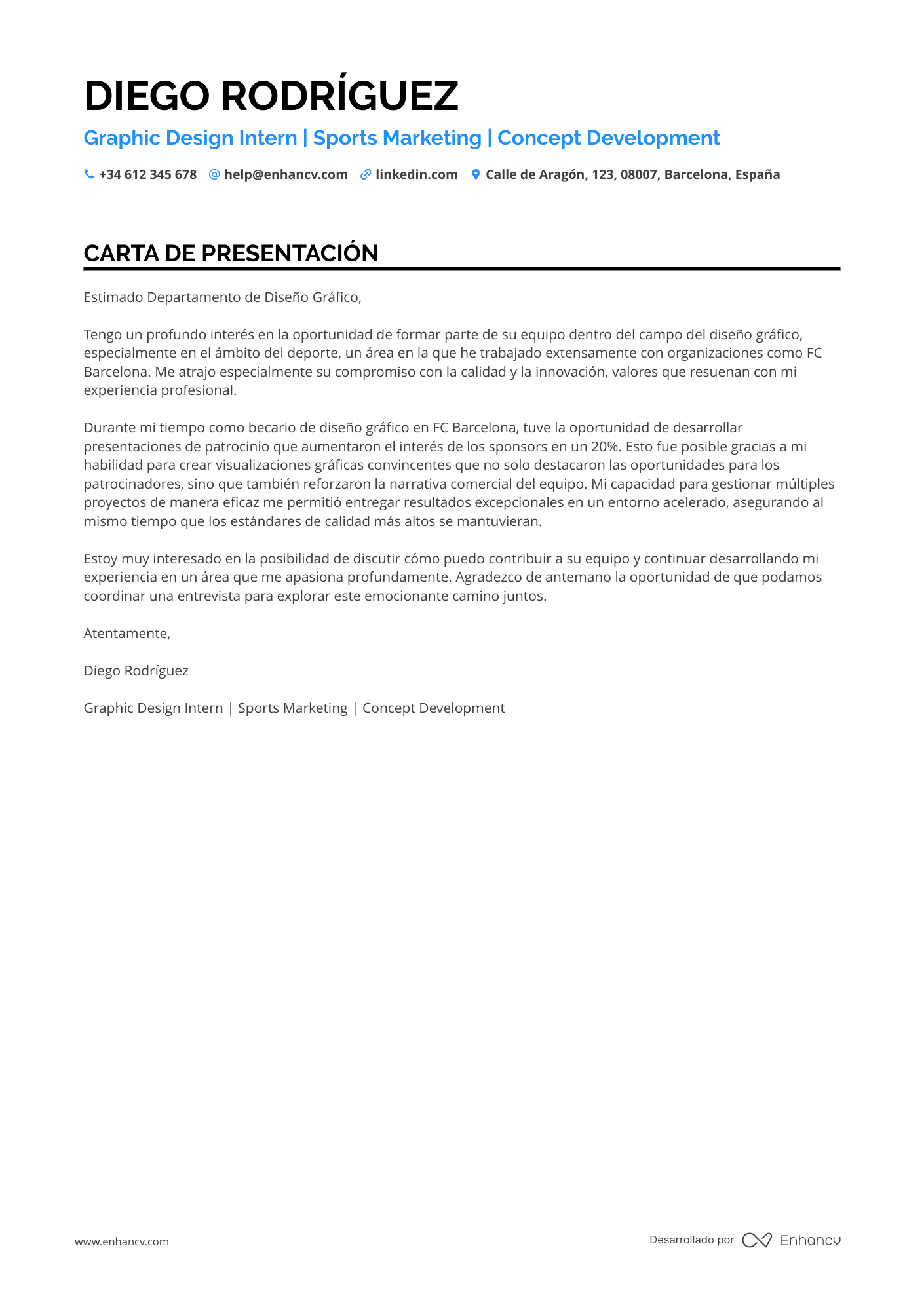 Estudiante de Prácticas en Diseño Gráfico