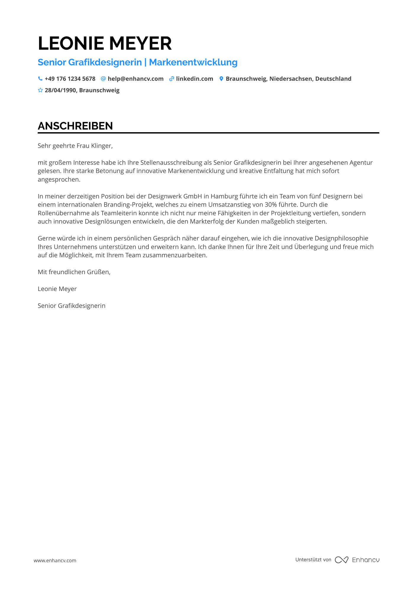 Senior Grafikdesigner