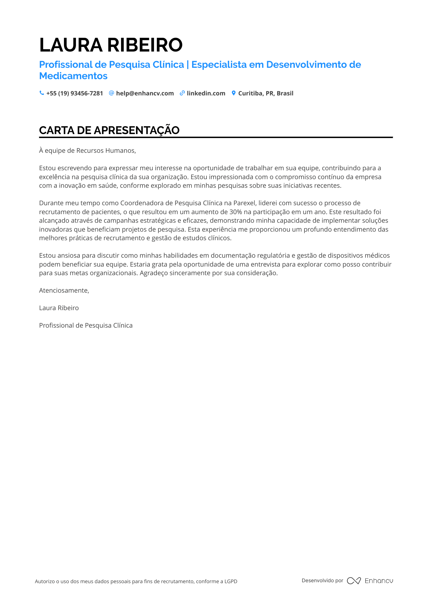 Farmacêutico de Pesquisa e Desenvolvimento