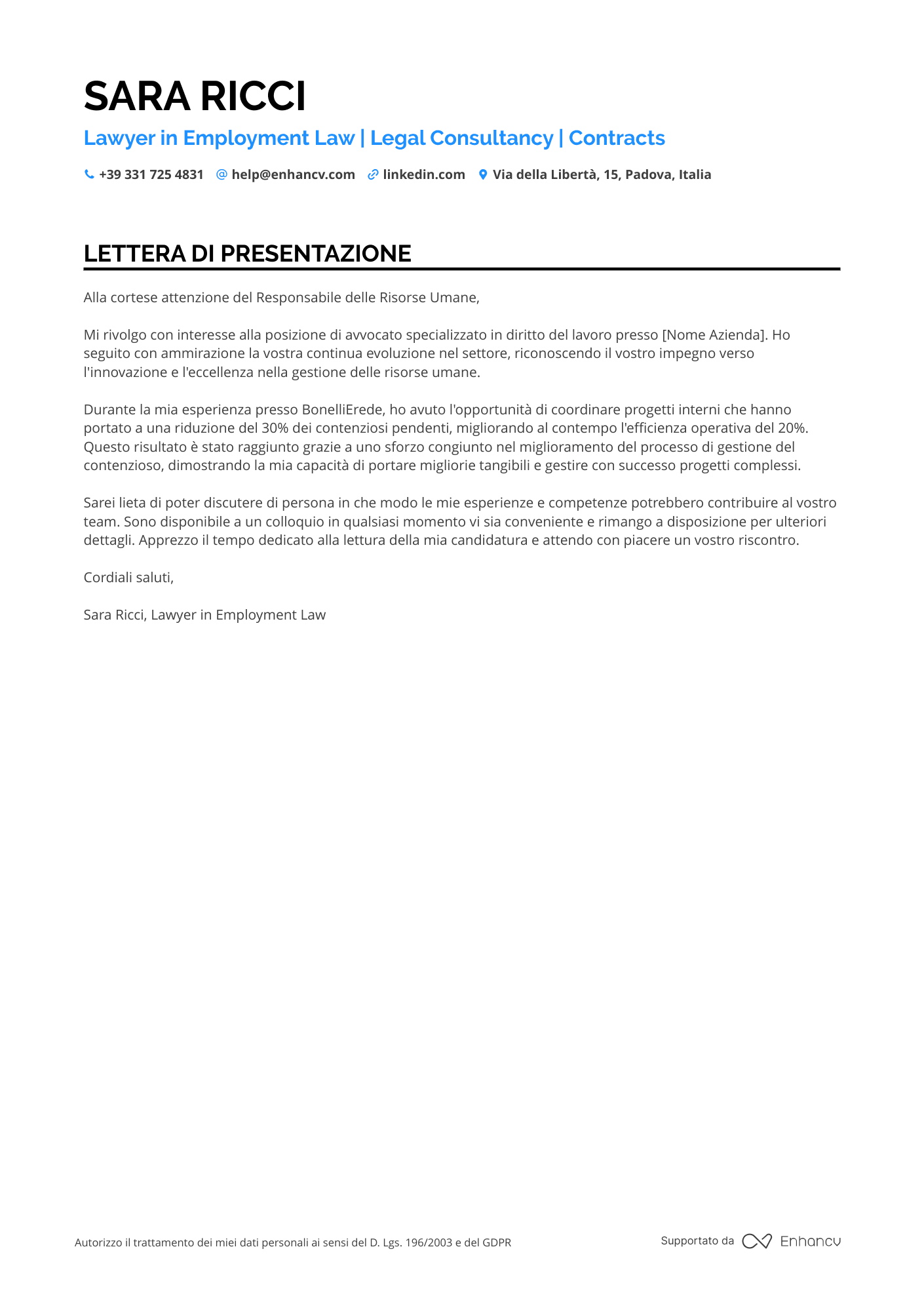 Avvocato del Lavoro