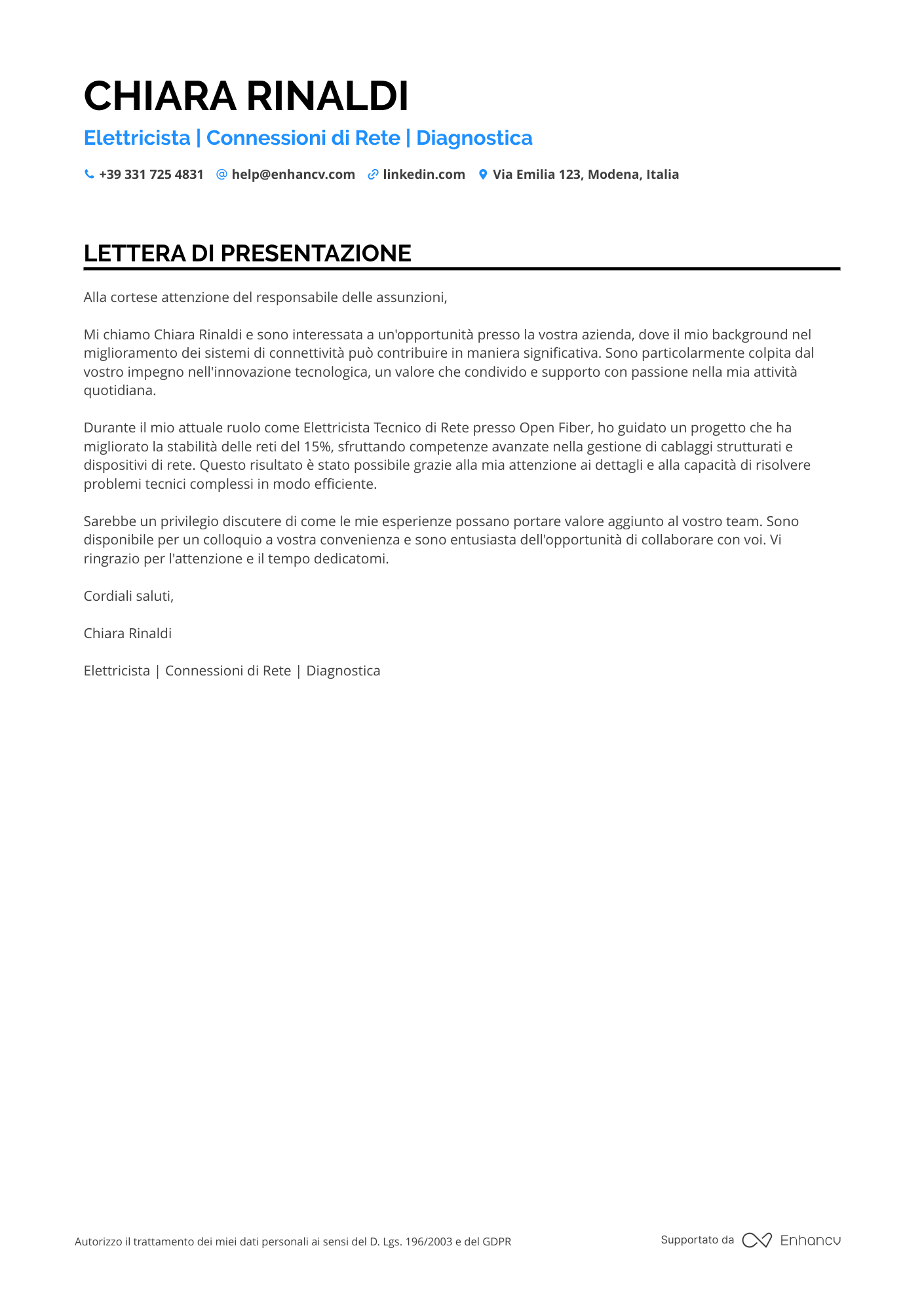 Elettricista di Rete