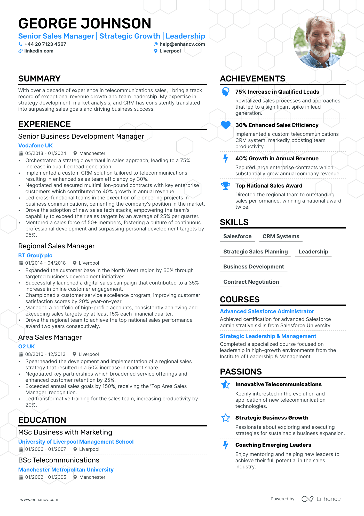 Business Manager CV