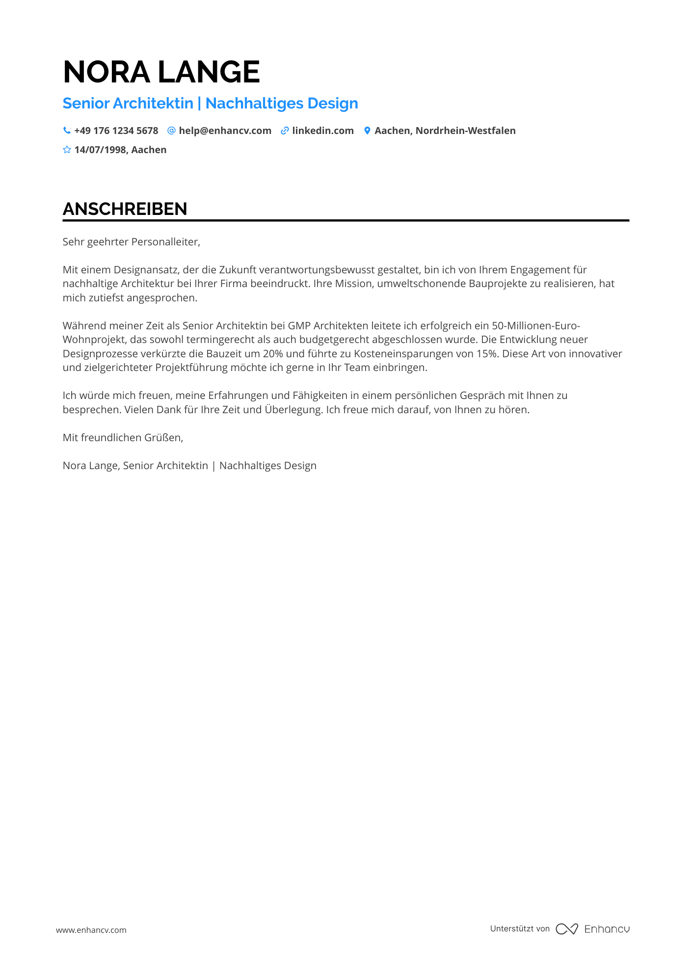 Senior Architekt