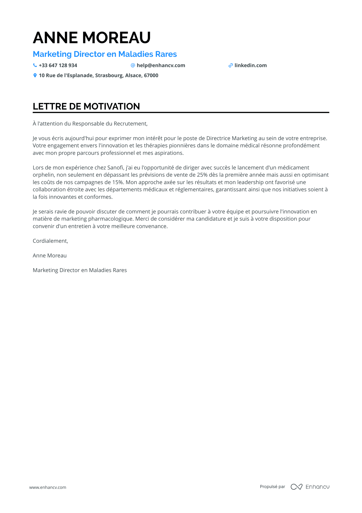 Directeur Marketing