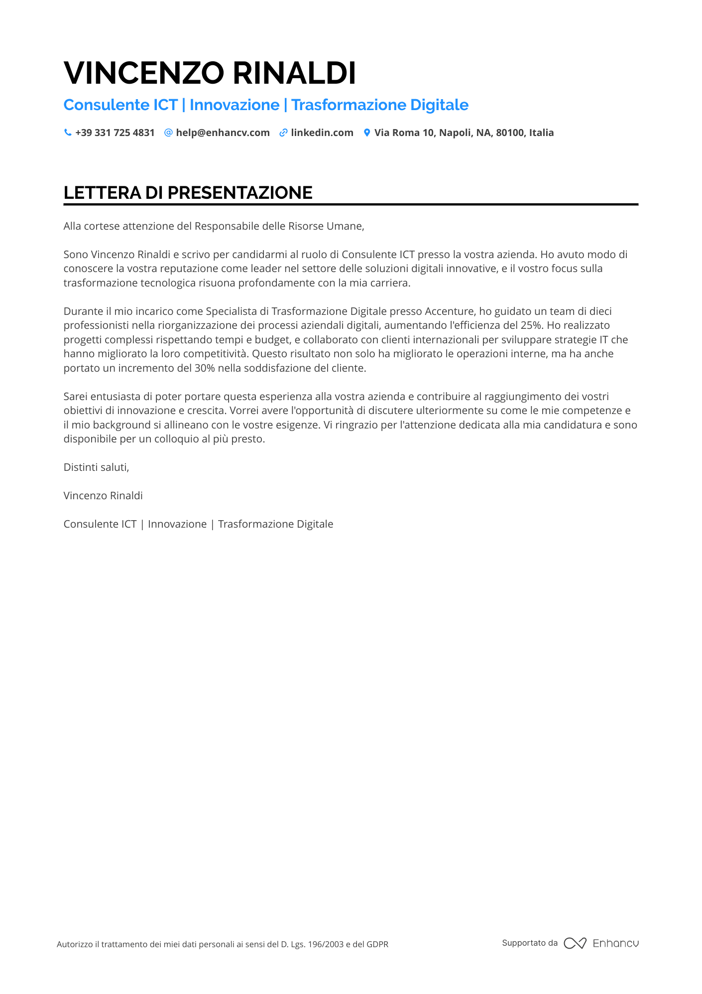 Ingegnere Software Senior