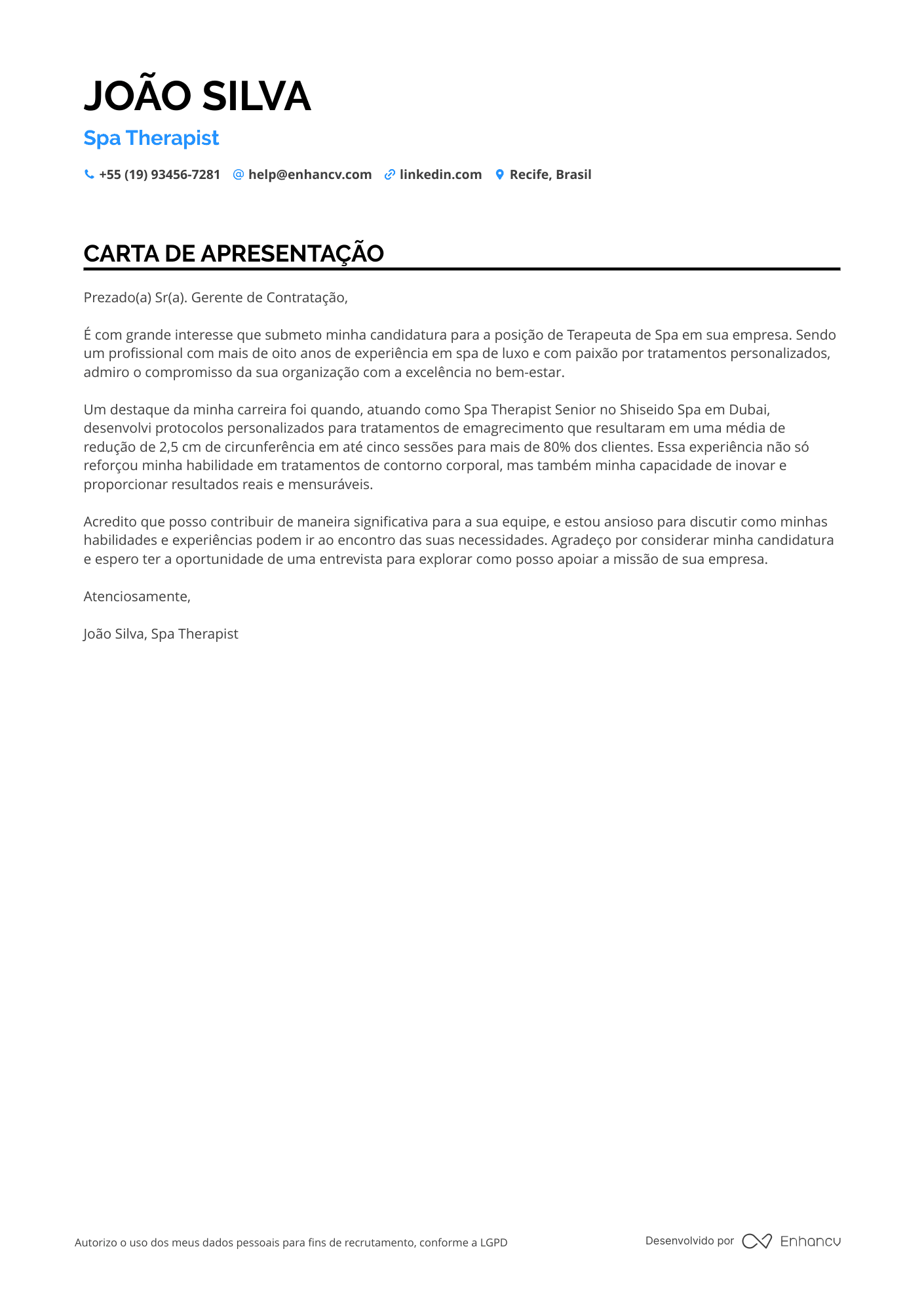 Massoterapeuta de Spa