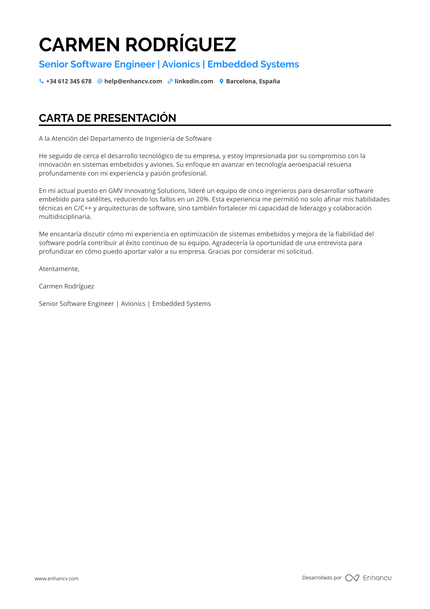 Ingeniero de Software Senior